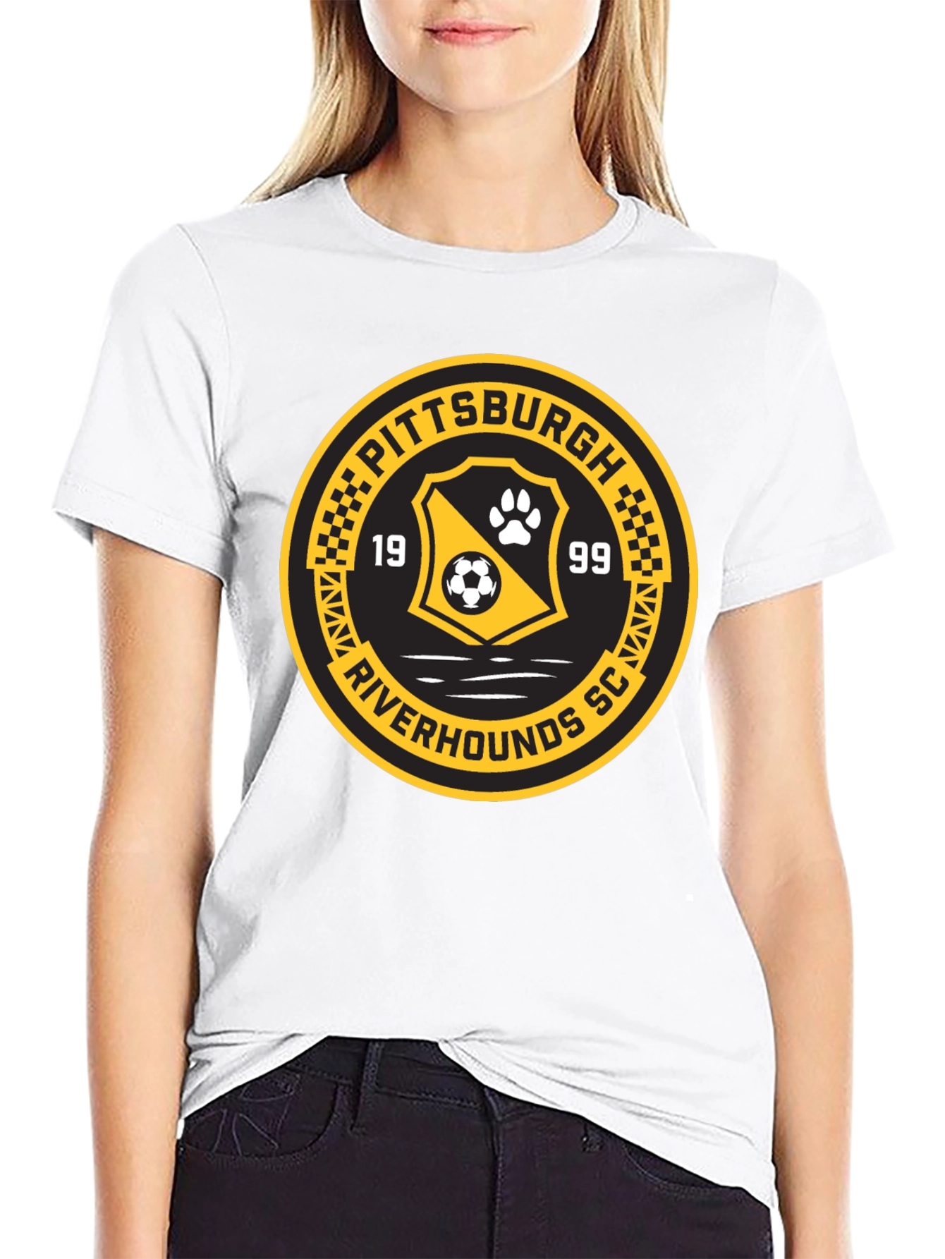 Pittsburgh Riverhounds SC Black T-Shirt