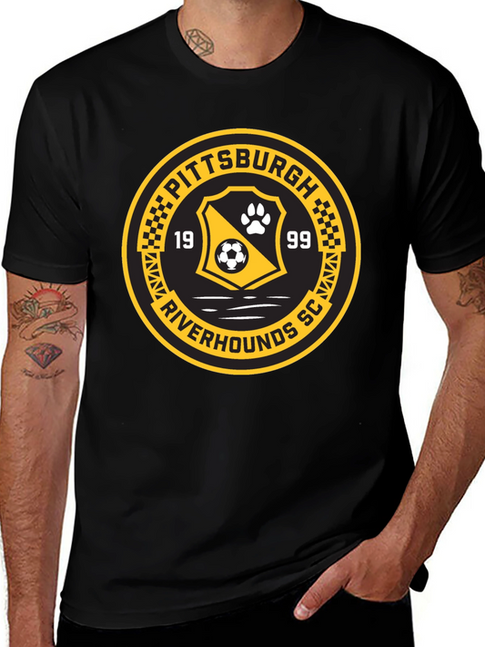 Pittsburgh Riverhounds SC Black T-Shirt