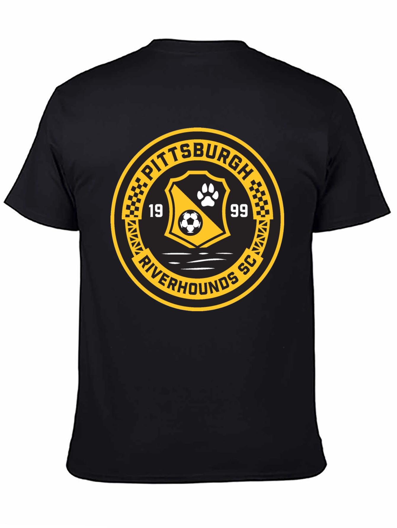 Pittsburgh Riverhounds SC Black T-Shirt