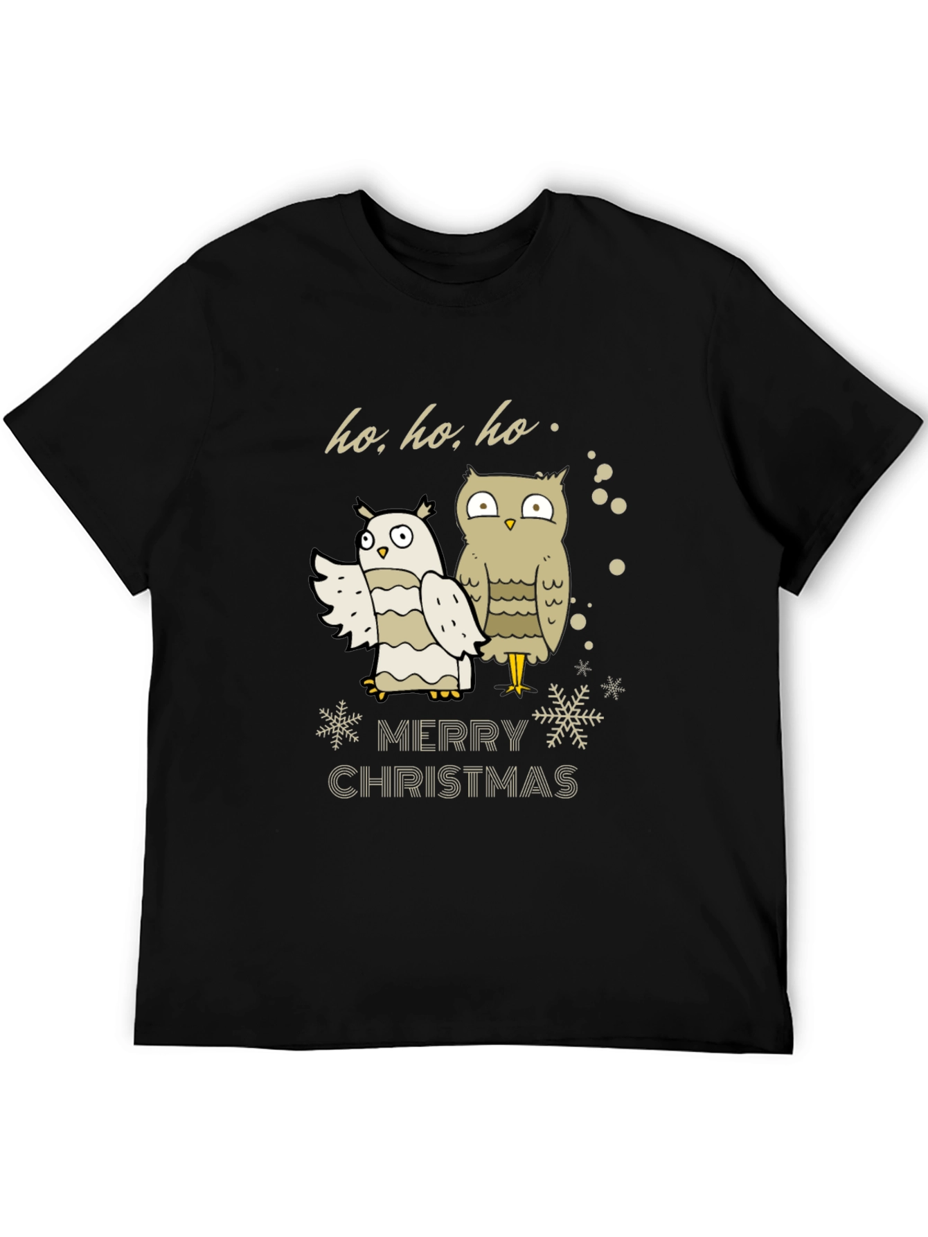 Merry Christmas Owl T-Shirt