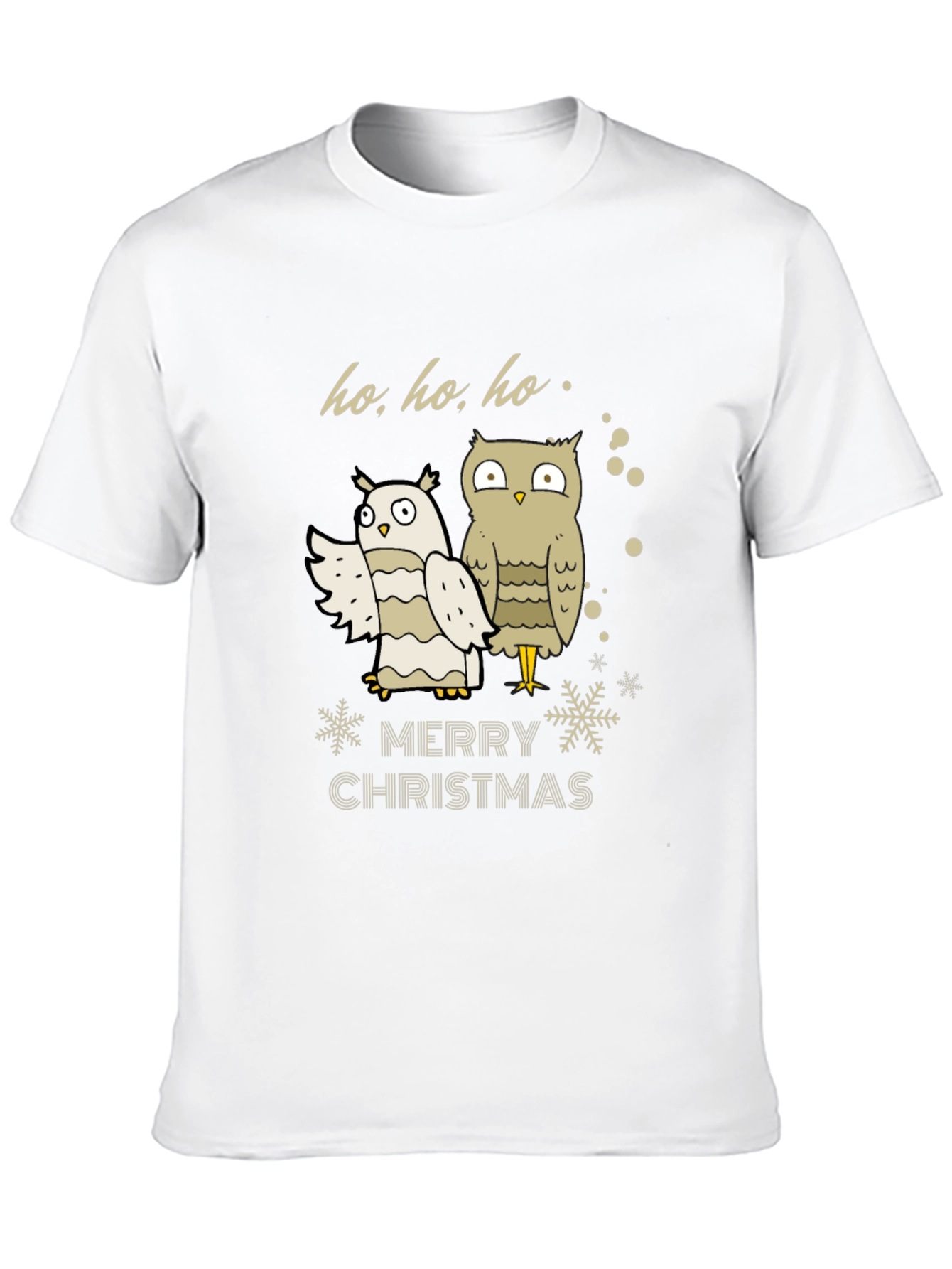 Merry Christmas Owl T-Shirt