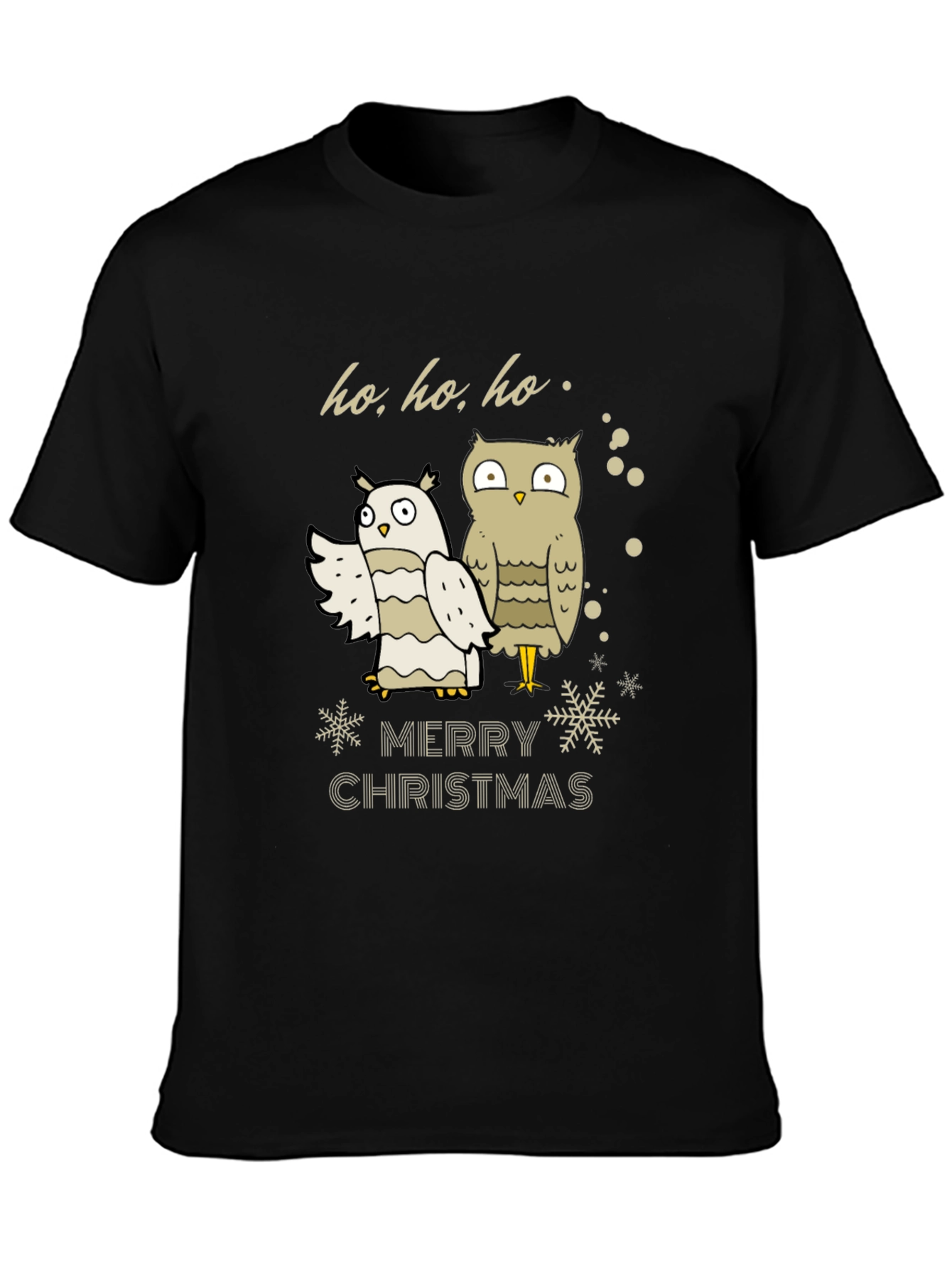 Merry Christmas Owl T-Shirt