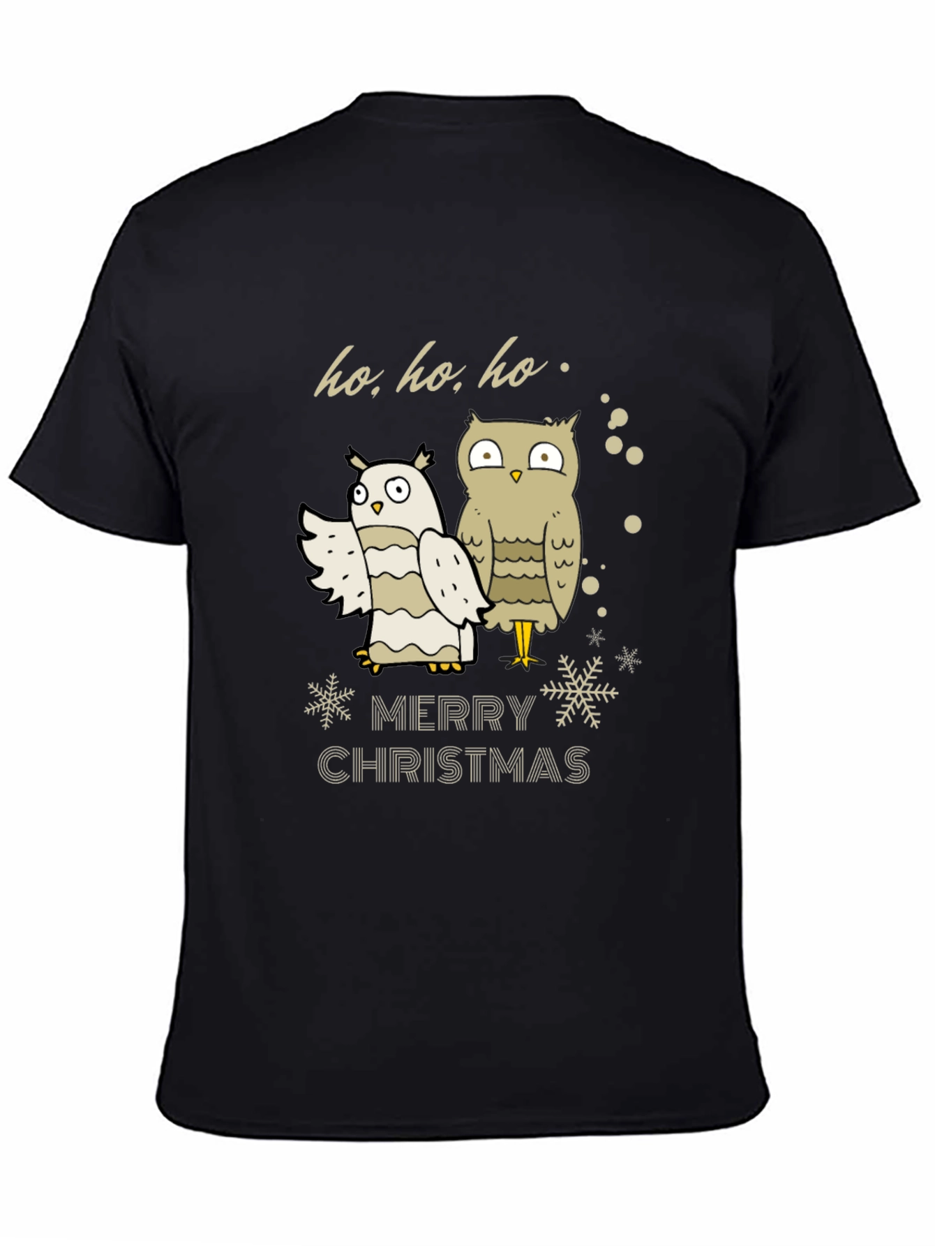 Merry Christmas Owl T-Shirt