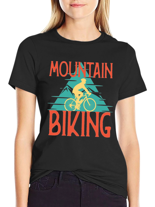 Mountain Biking Graphic Tee