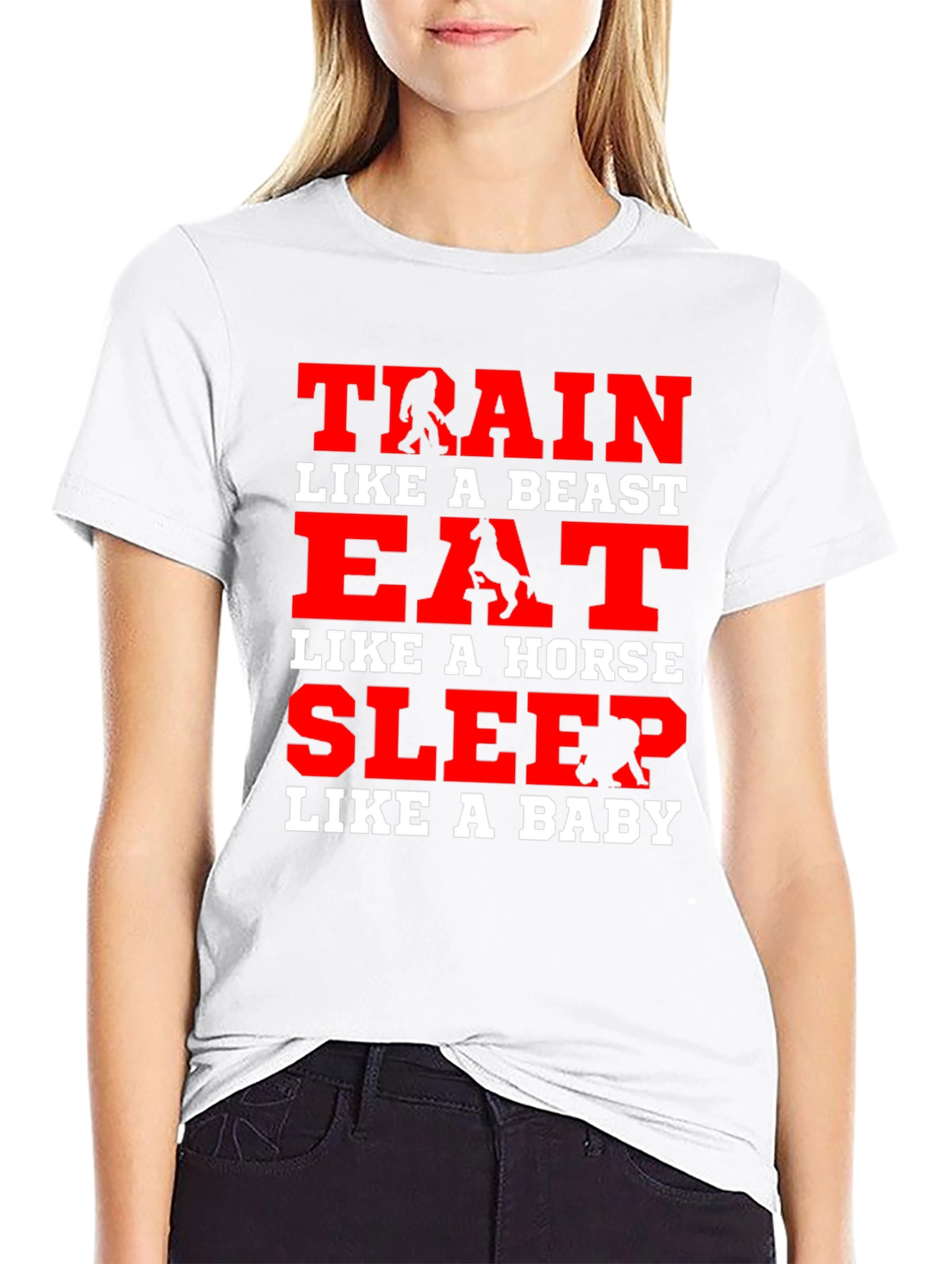 Train Like a Beast Graphic Tee