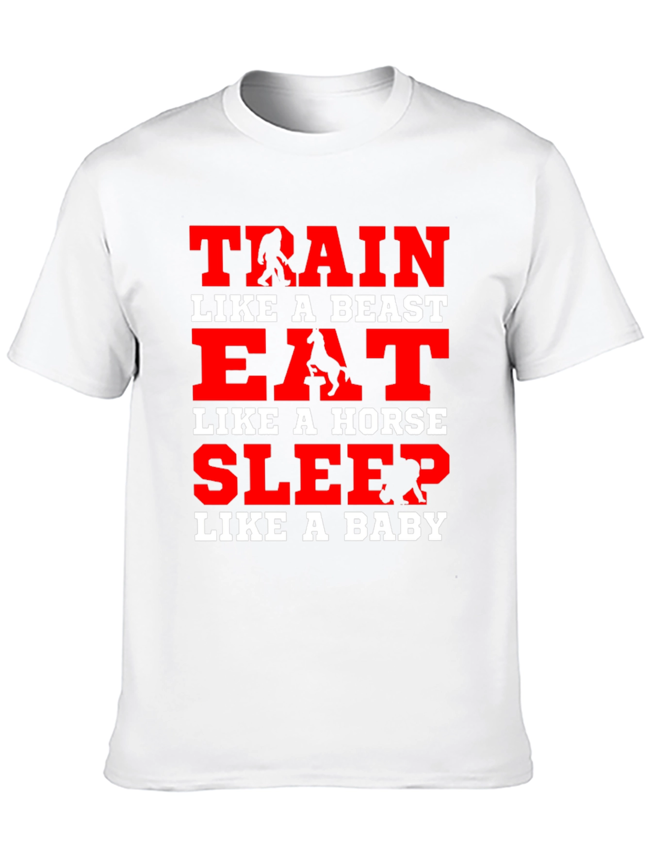 Train Like a Beast Graphic Tee