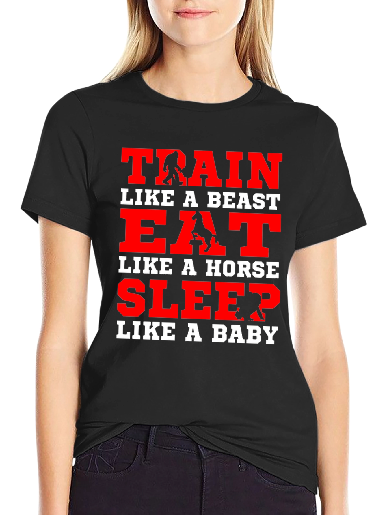 Train Like a Beast Graphic Tee