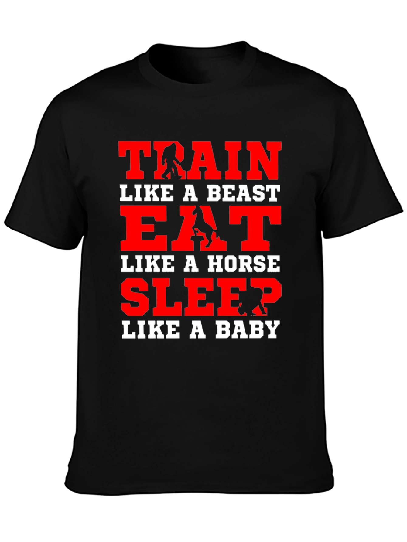 Train Like a Beast Graphic Tee