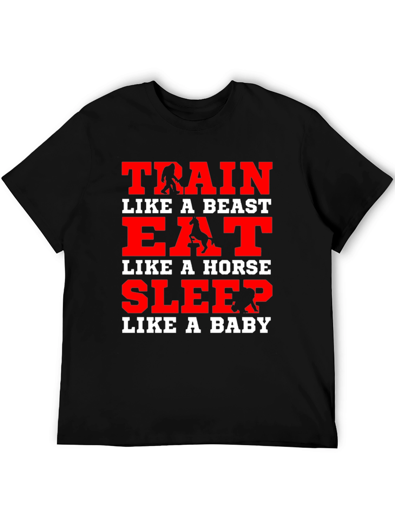 Train Like a Beast Graphic Tee