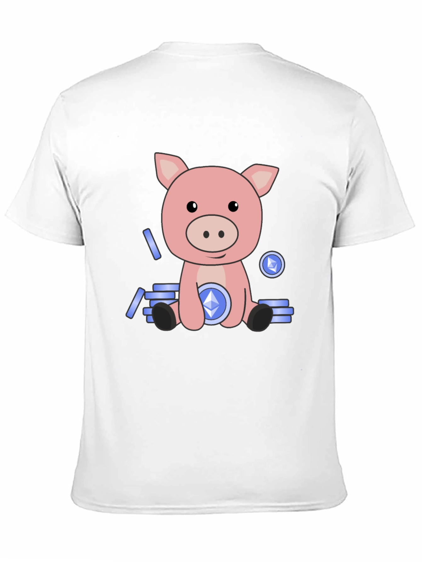 Crypto Piggy Bank T-Shirt - Ethereum