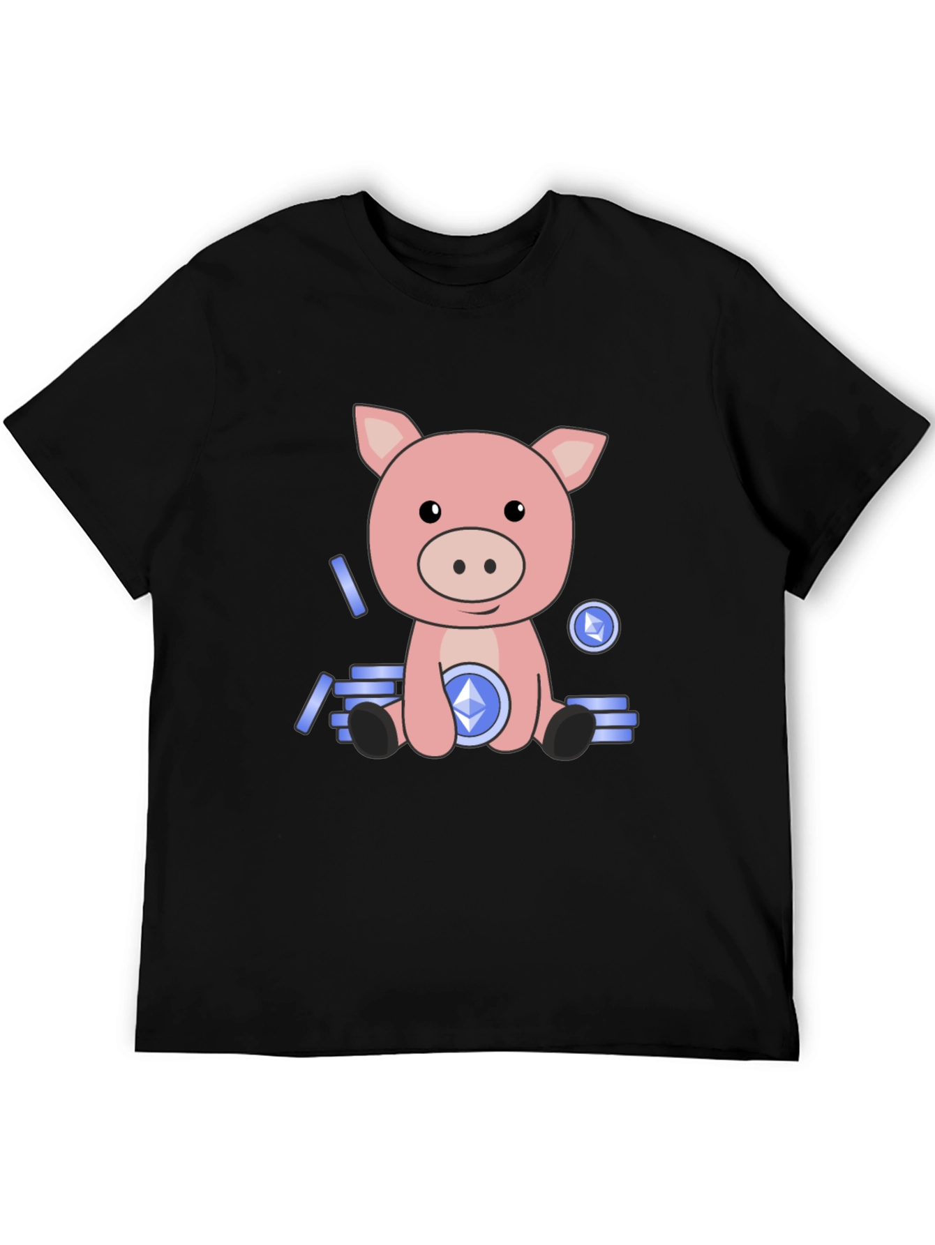 Crypto Piggy Bank T-Shirt - Ethereum