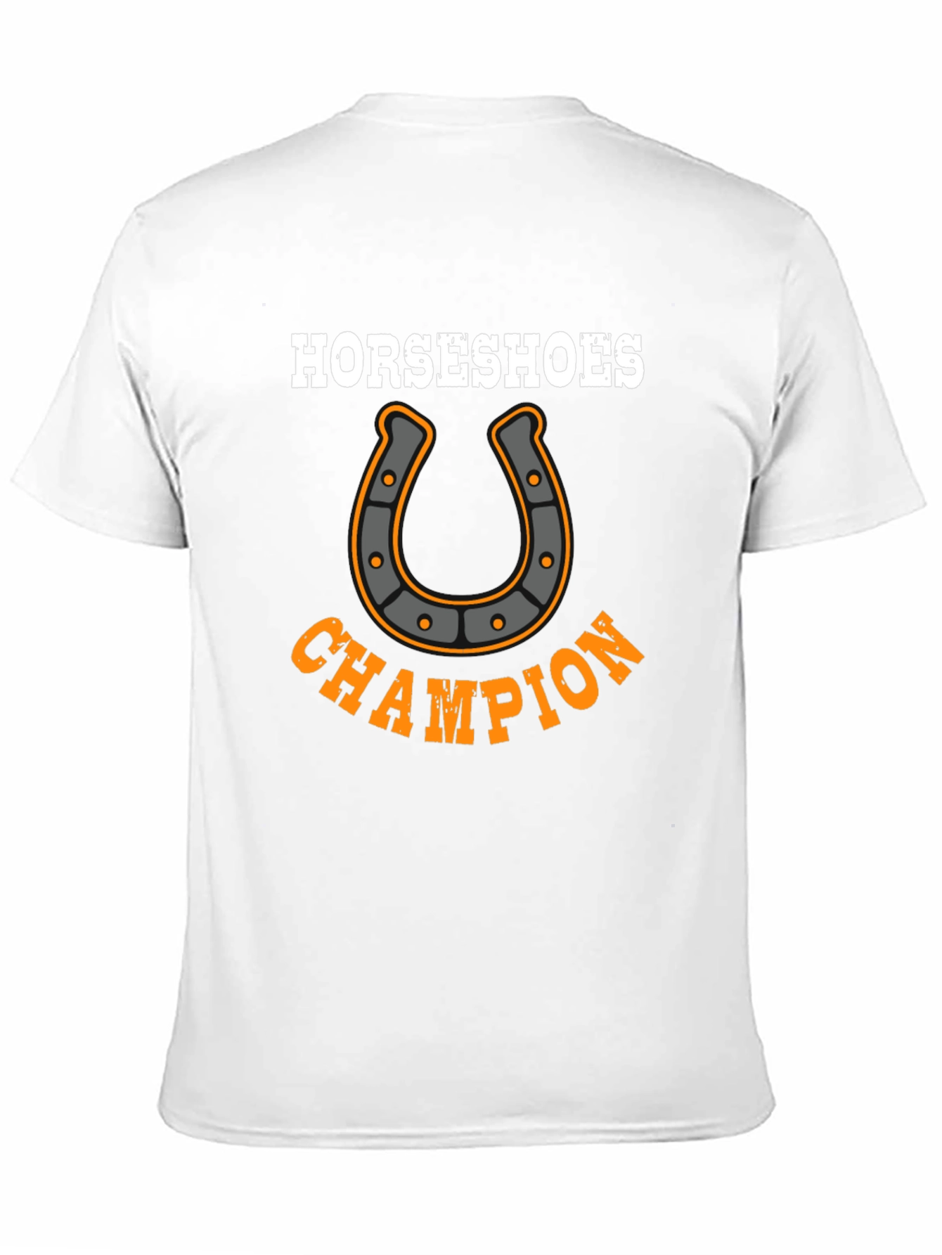 Horseshoes Champion Graphic T-Shirt
