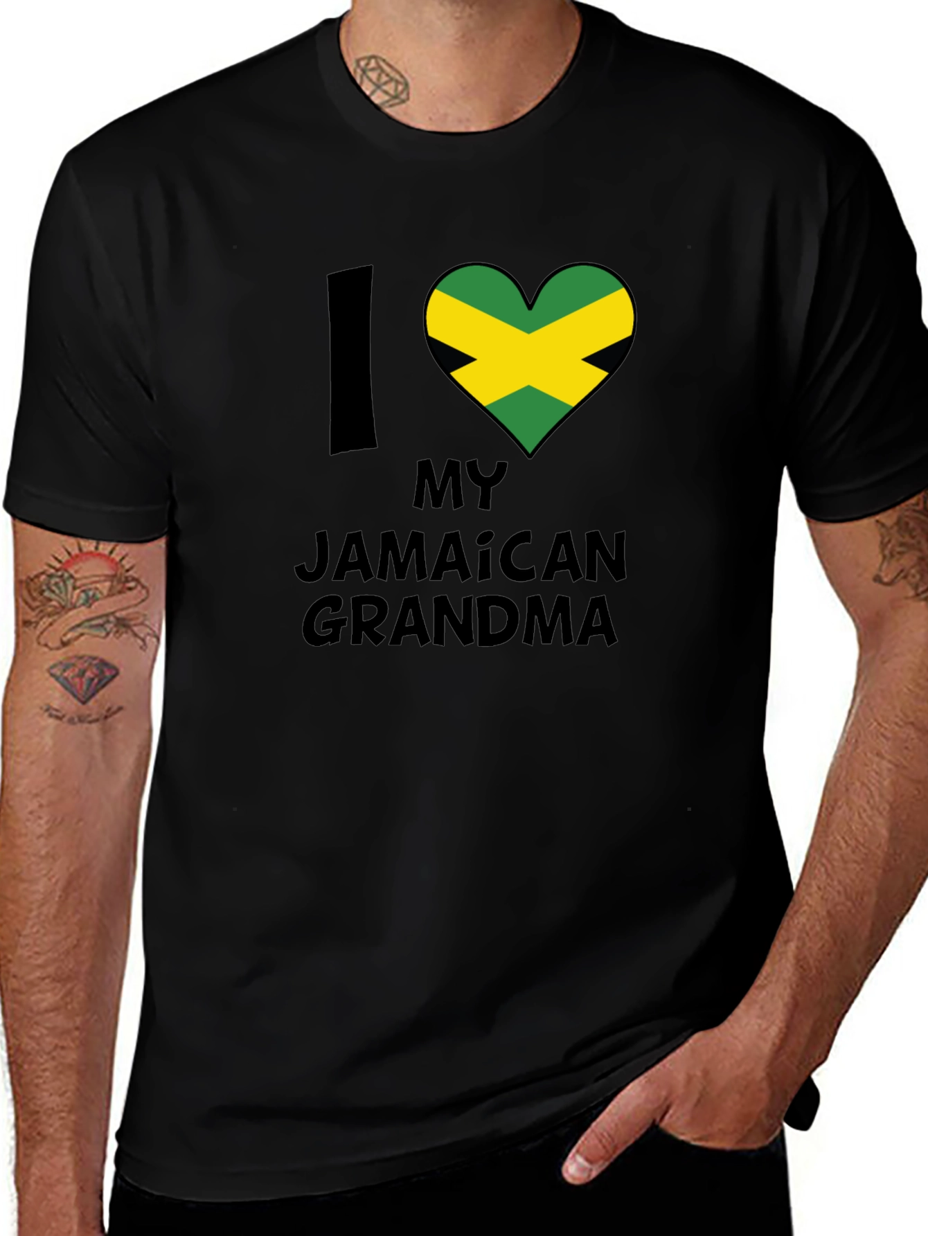 I Love My Jamaican Grandma T-Shirt