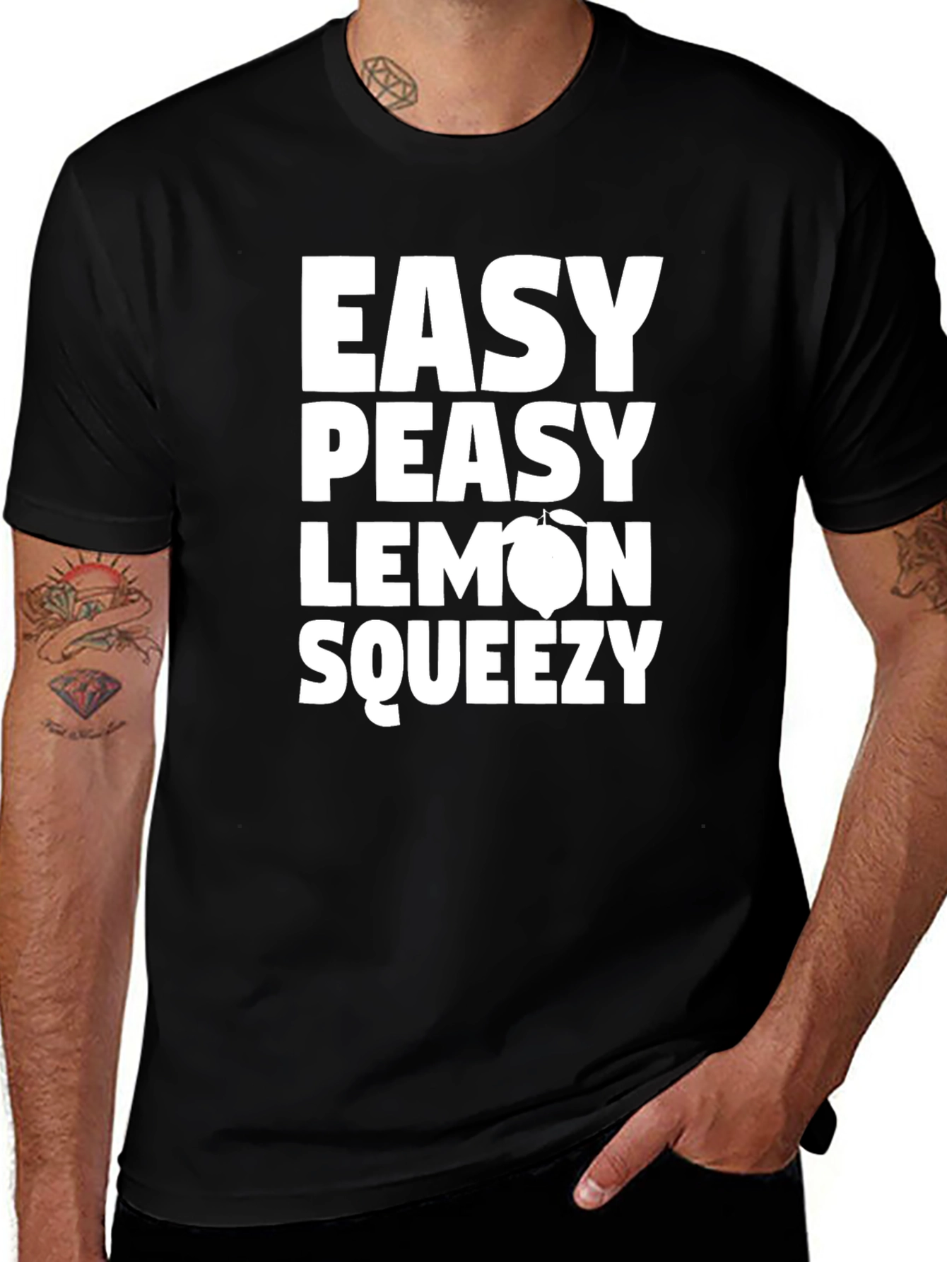 Easy Peasy Lemon Squeezy Graphic T-Shirt
