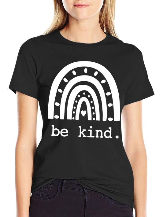 Be Kind Rainbow Graphic Tee