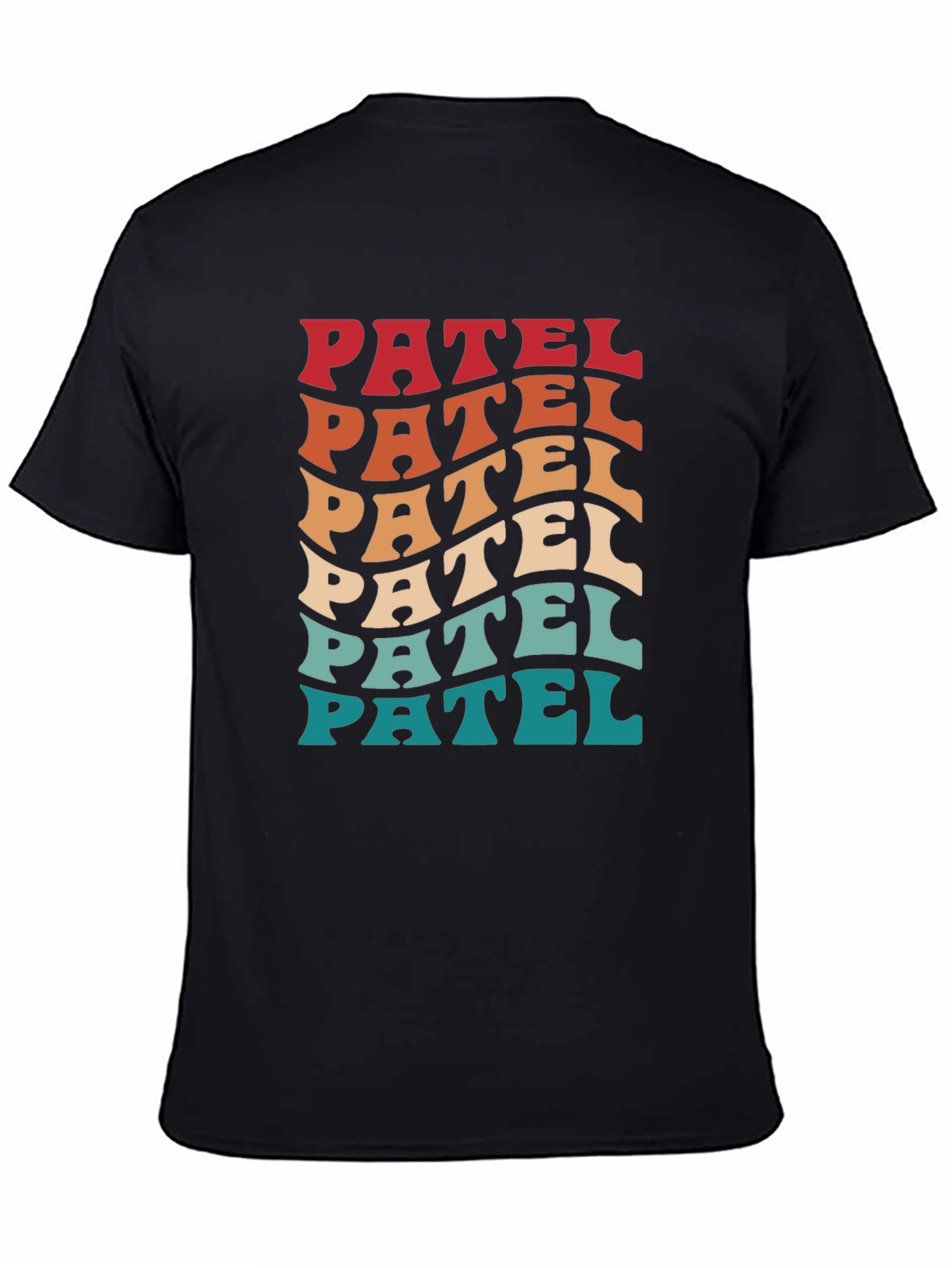Retro Patel T-Shirt - Family Last Name Pride