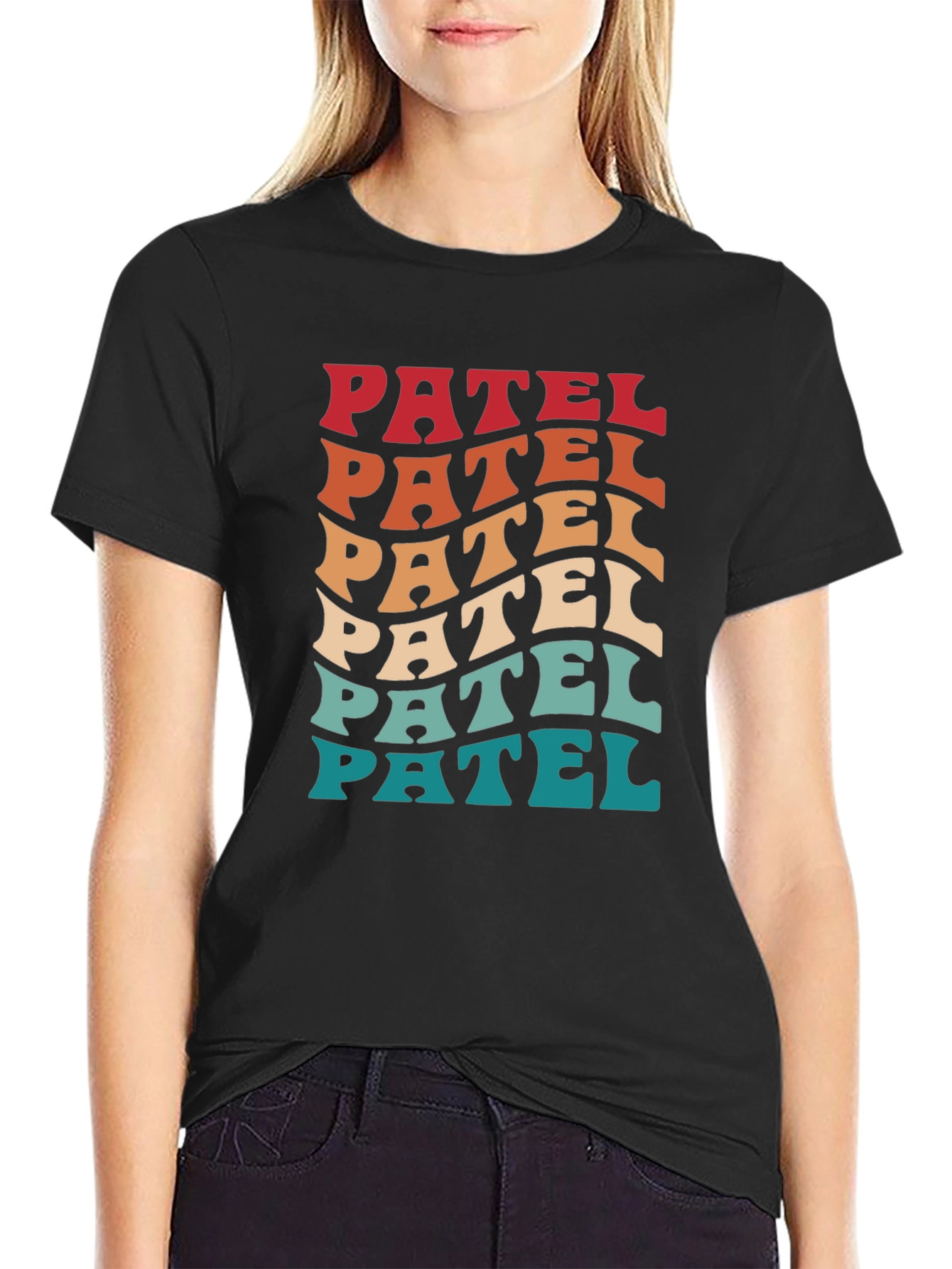 Retro Patel T-Shirt - Family Last Name Pride