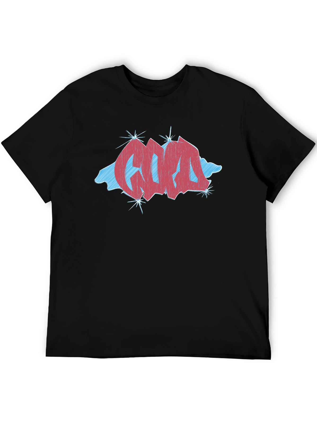 Graffiti Style Graphic Tee - Cool & Trendy