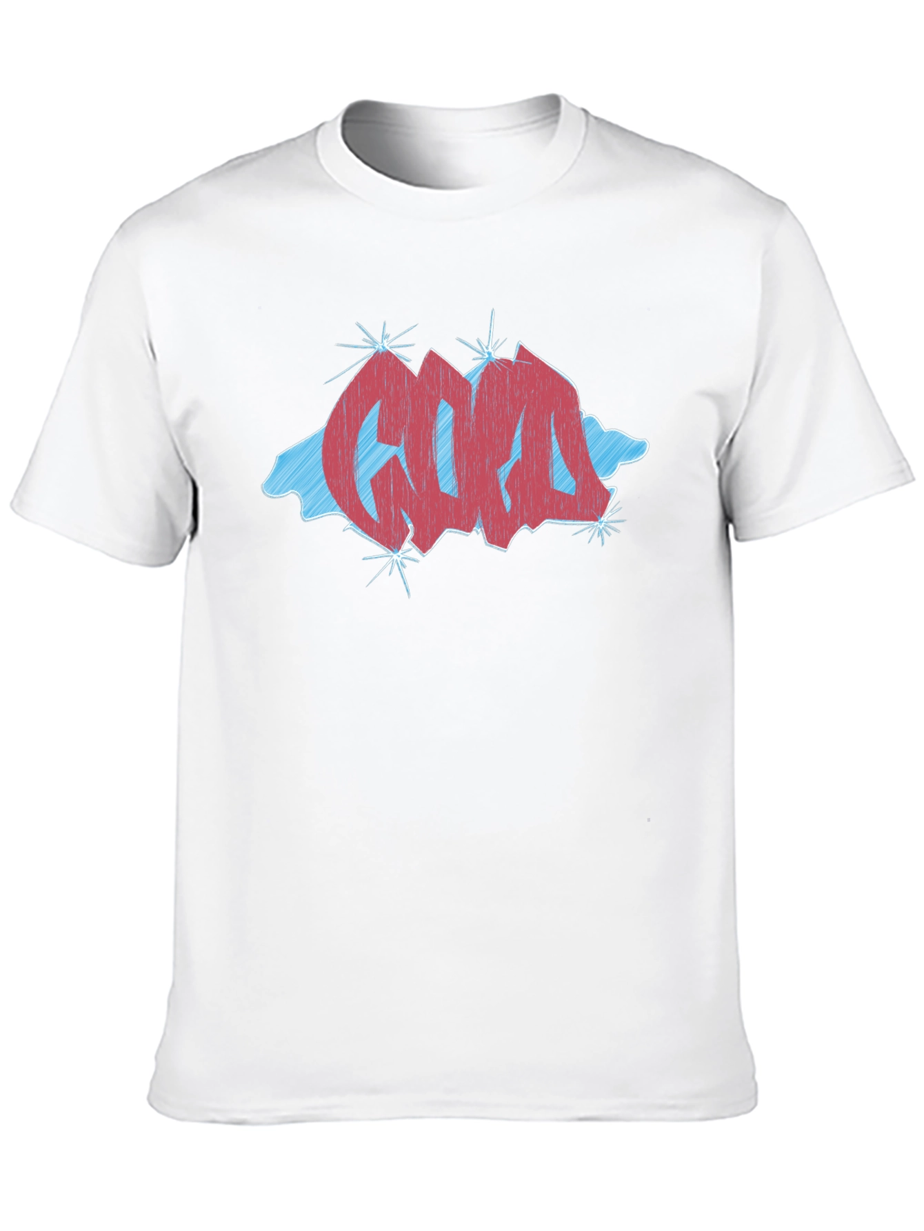Graffiti Style Graphic Tee - Cool & Trendy