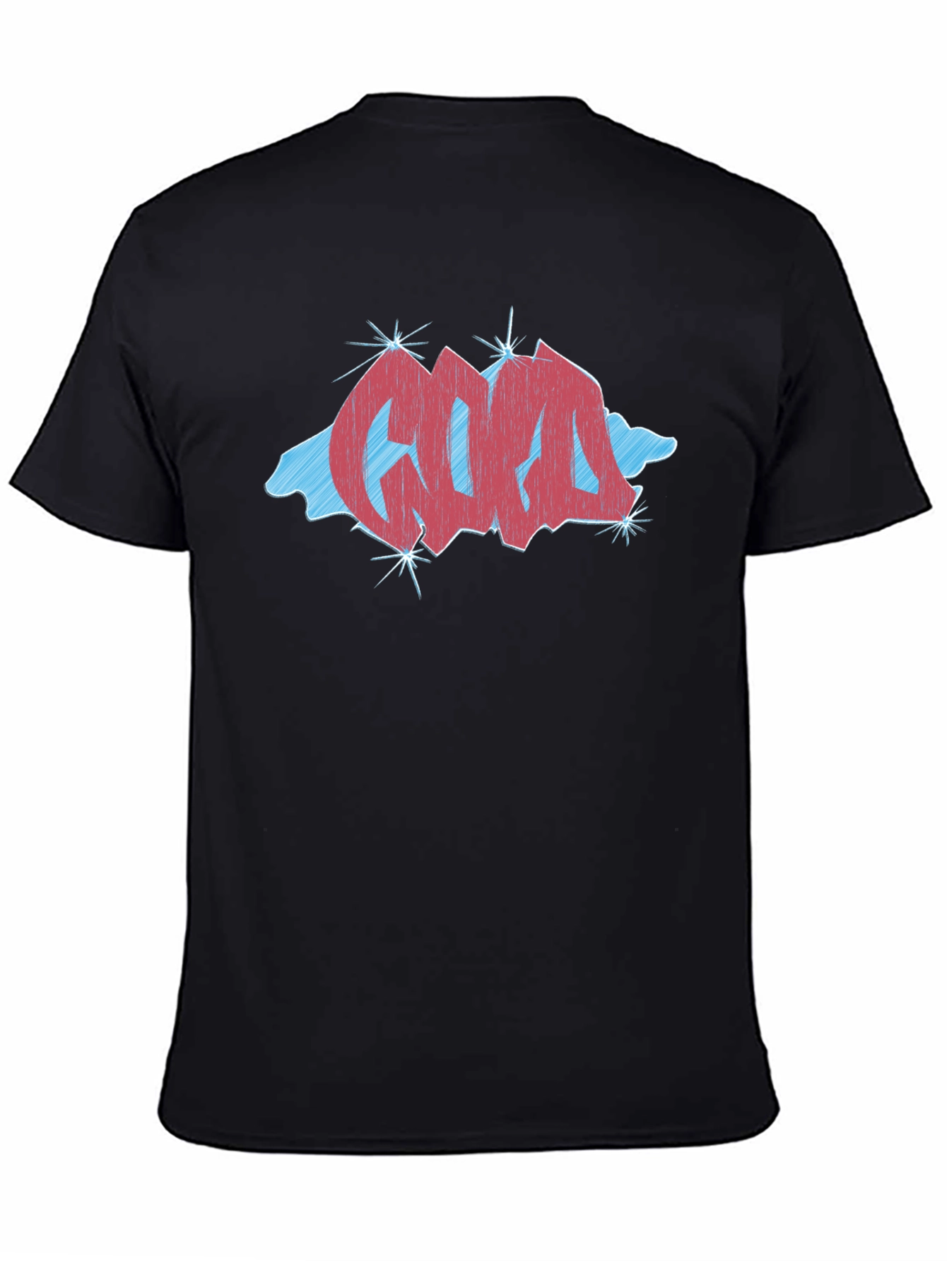 Graffiti Style Graphic Tee - Cool & Trendy