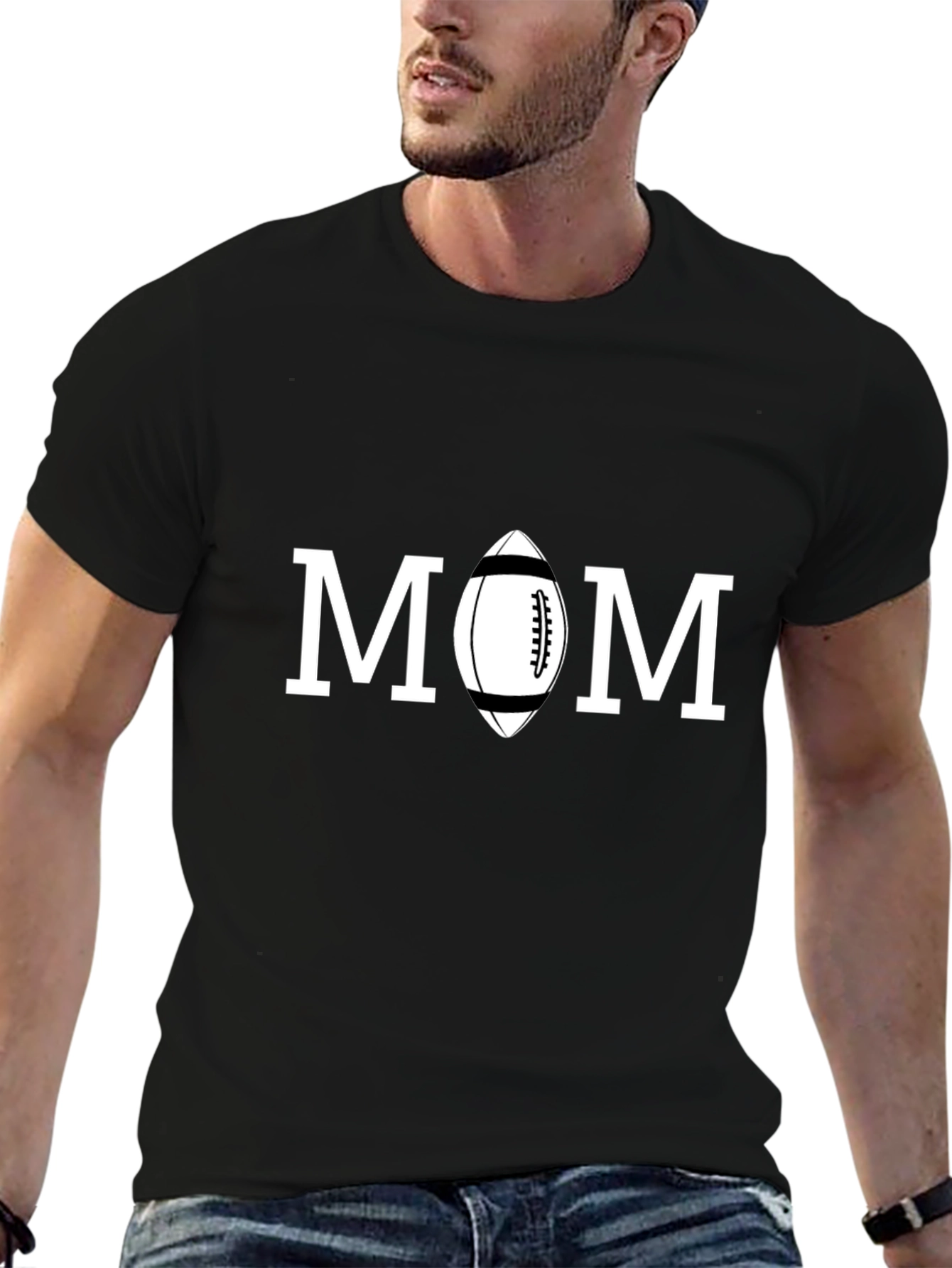 Football Mom T-Shirt - Game Day Apparel