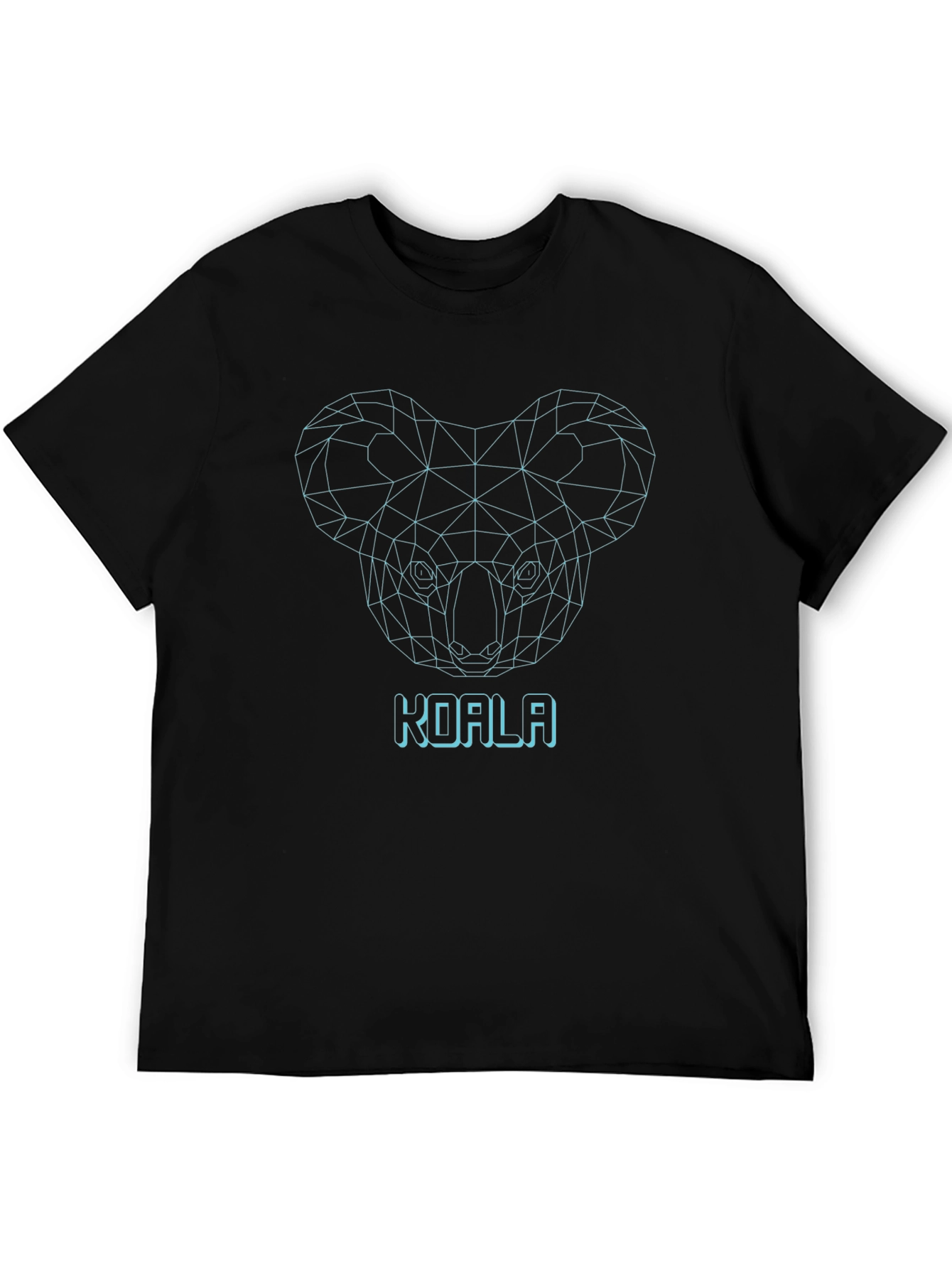 Geometric Koala T-Shirt - Modern Graphic Tee