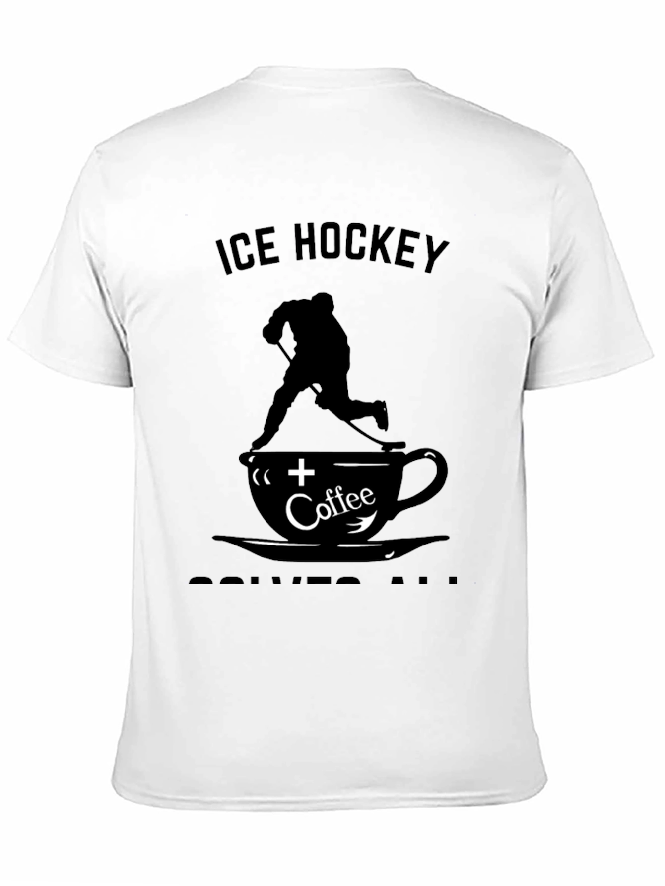 Ice Hockey & Coffee T-Shirt