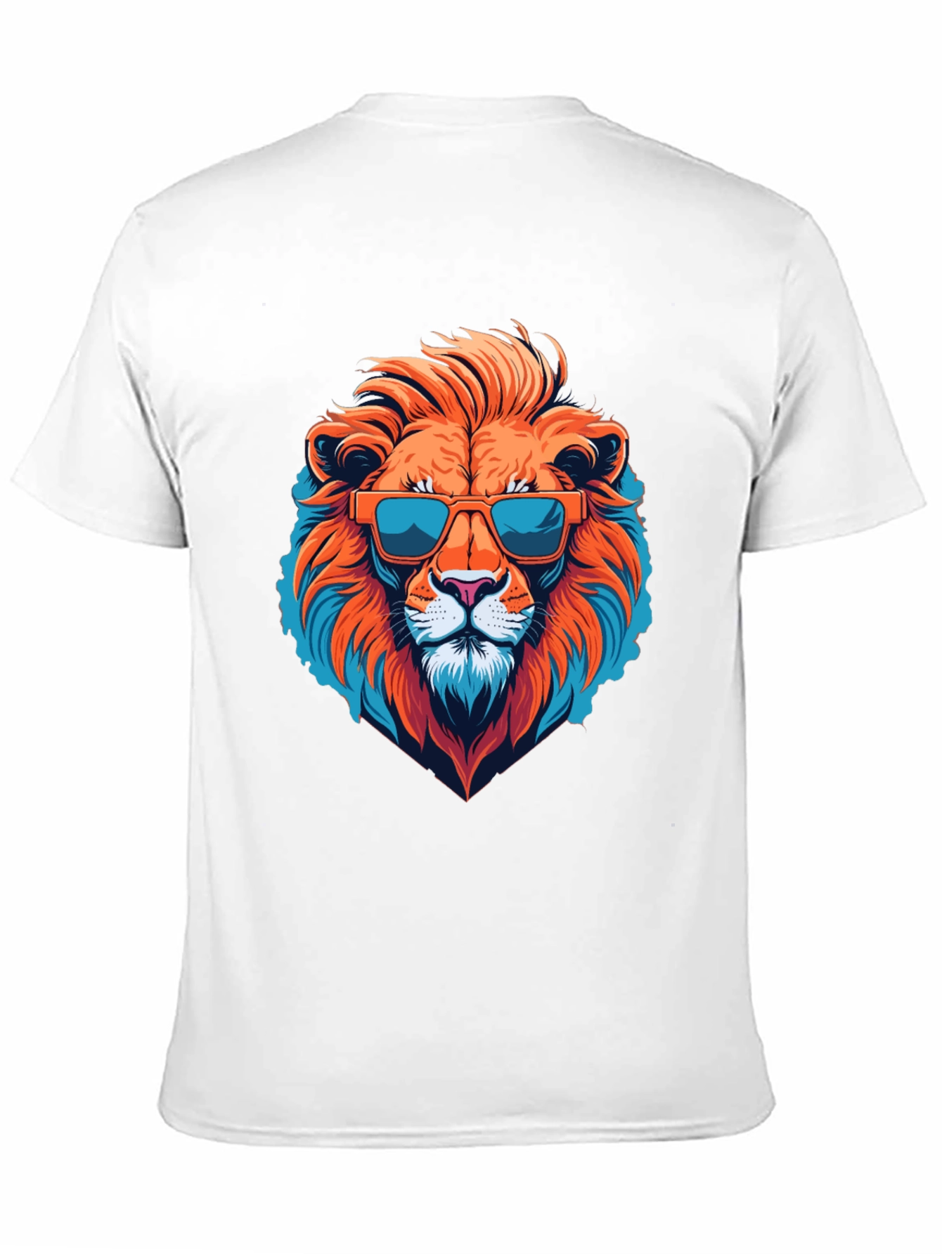 Cool Lion Graphic Tee - Black T-Shirt