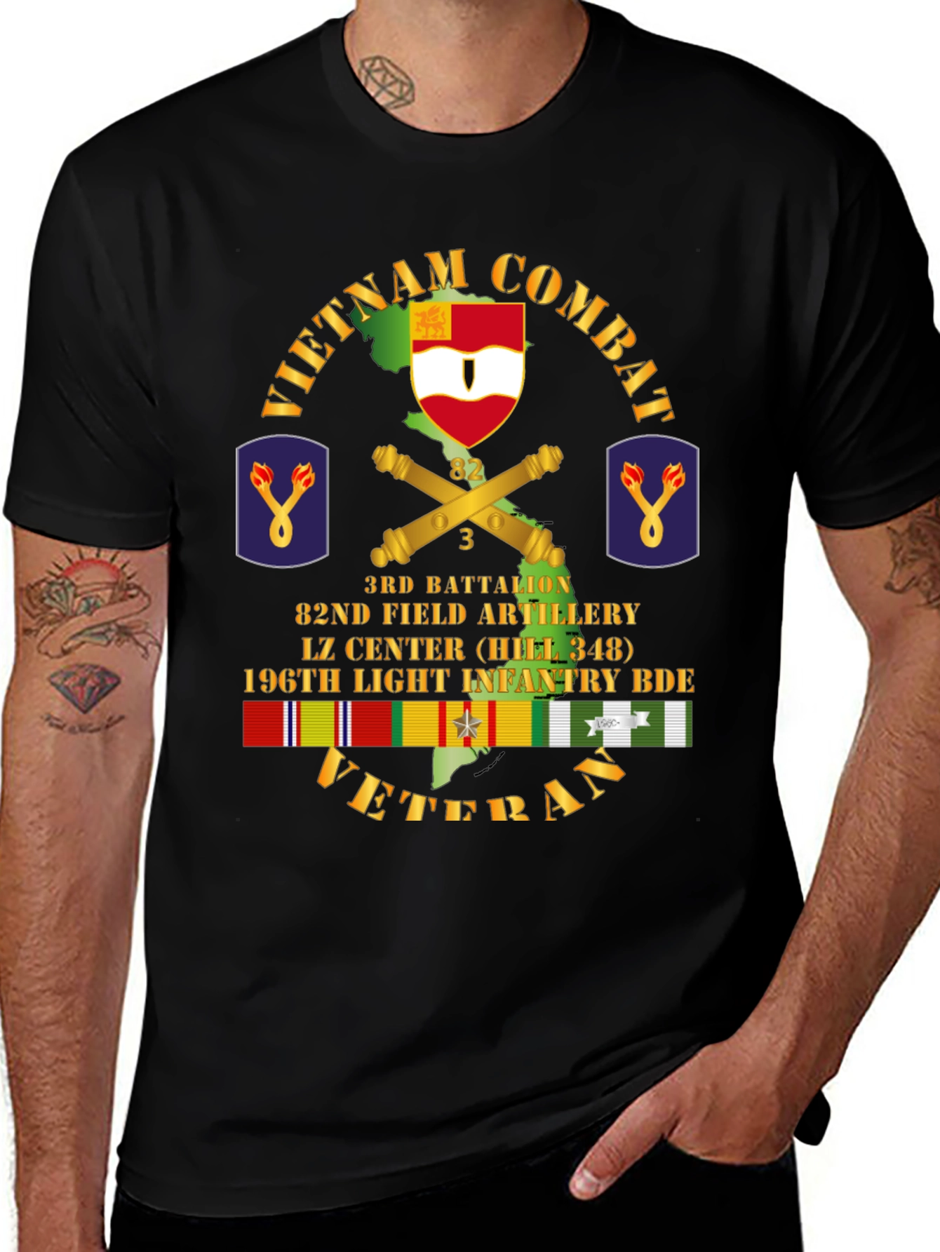 Vietnam Combat Veteran T-Shirt
