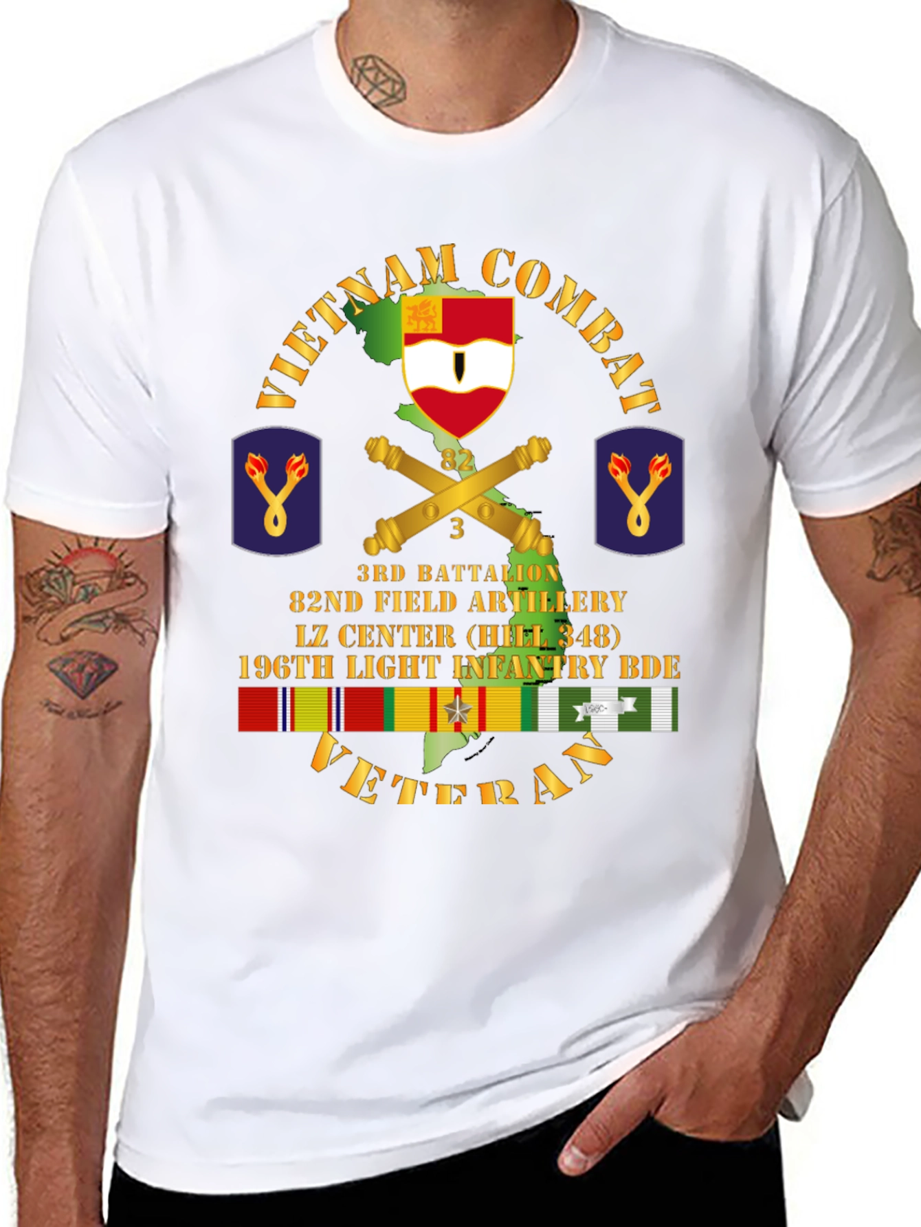 Vietnam Combat Veteran T-Shirt