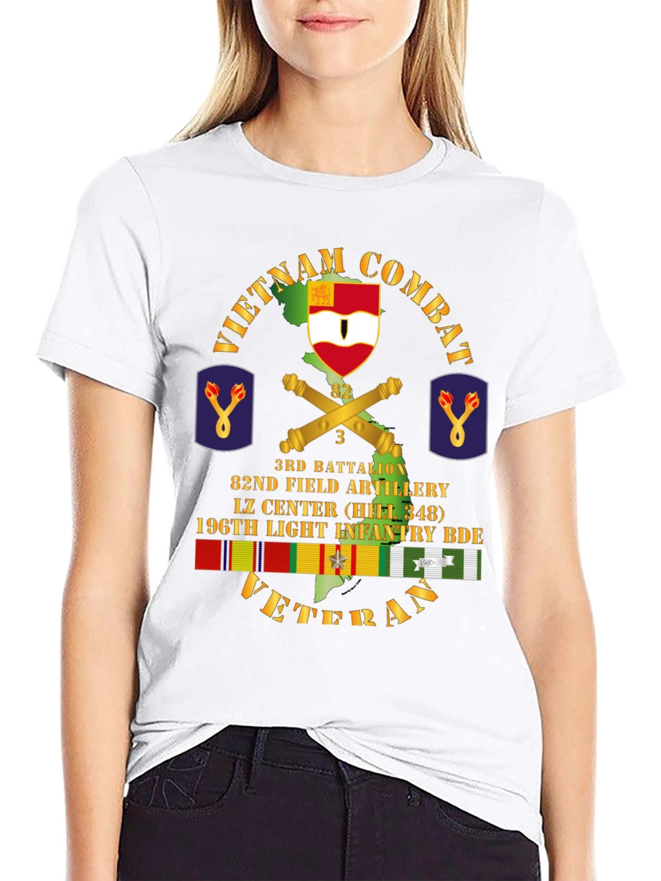 Vietnam Combat Veteran T-Shirt