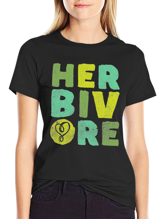 Herbivore T-Shirt - Vegan Love