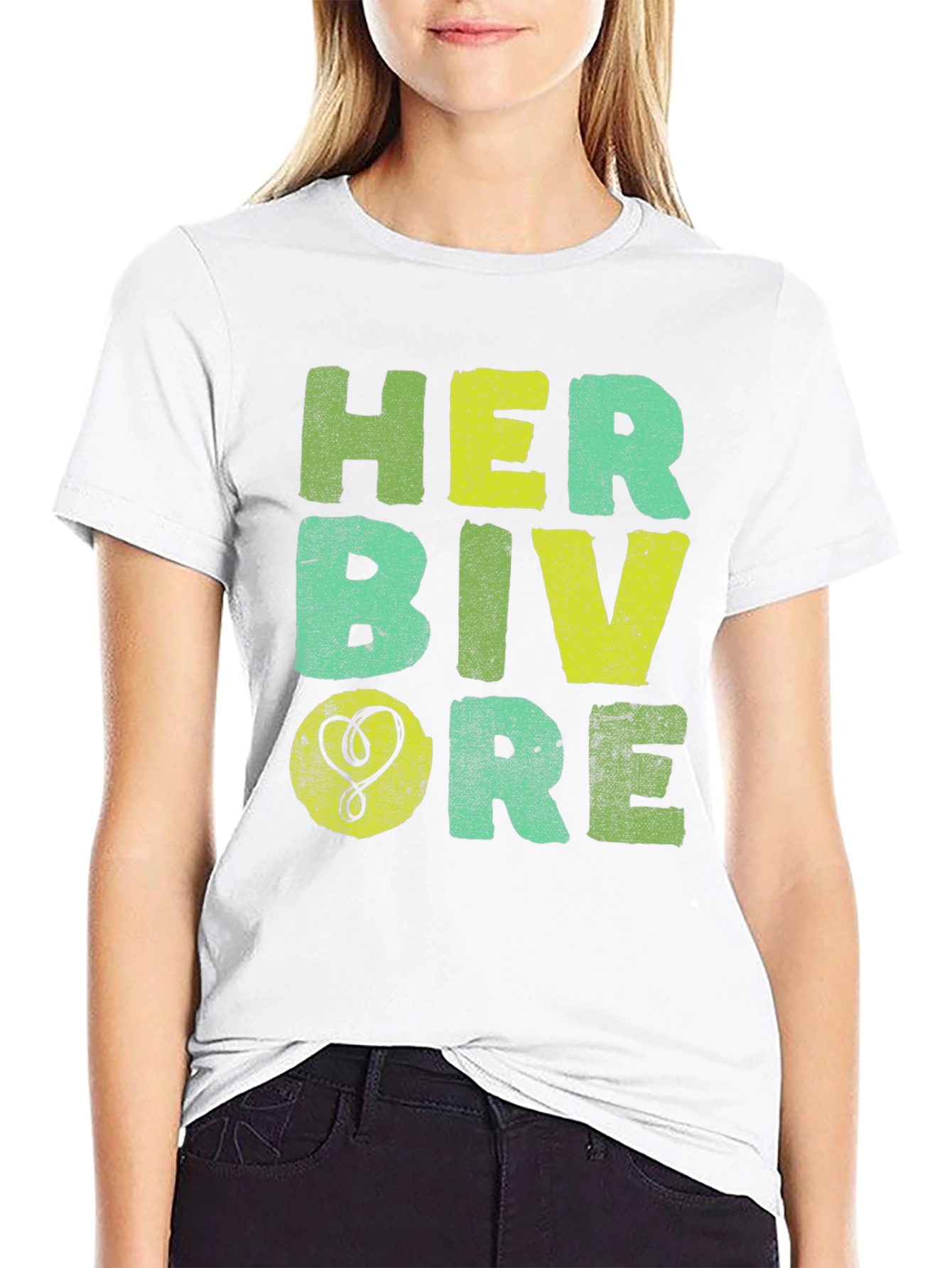 Herbivore T-Shirt - Vegan Love