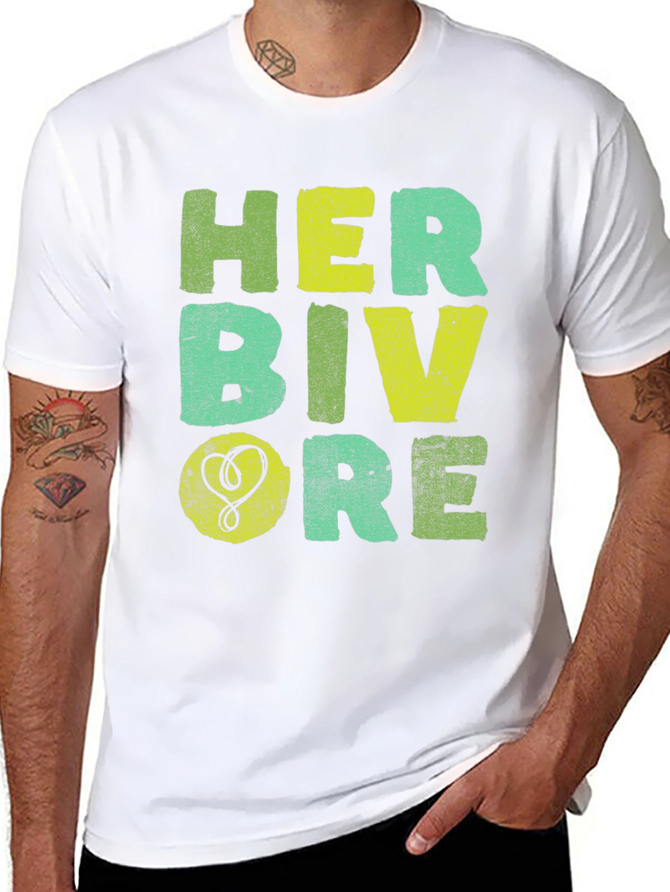 Herbivore T-Shirt - Vegan Love