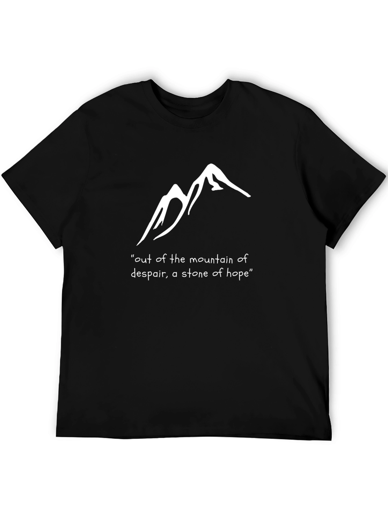 Mountain of Hope T-Shirt: Inspirational Graphic Tee