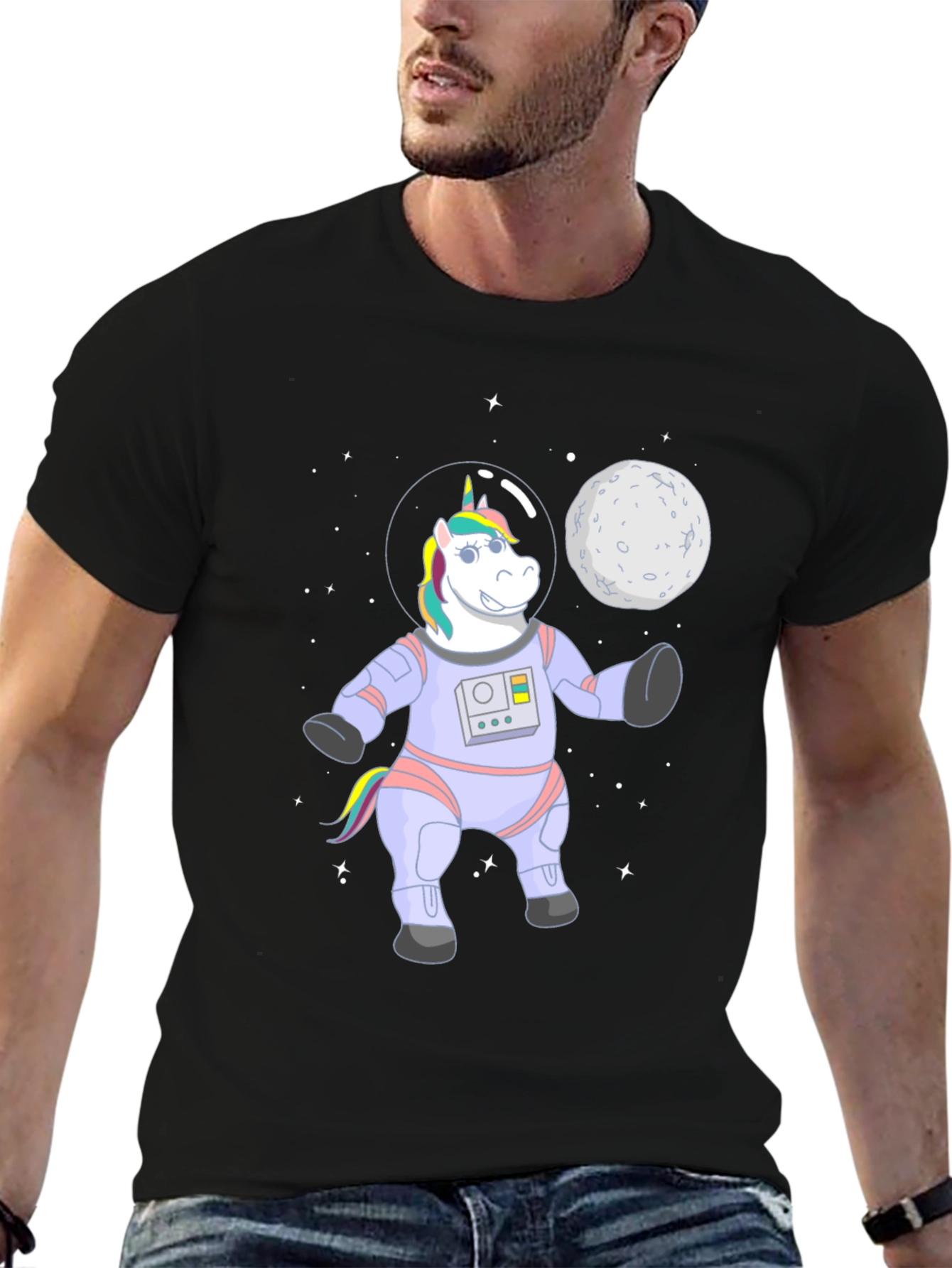 Unicorn Astronaut Graphic Tee