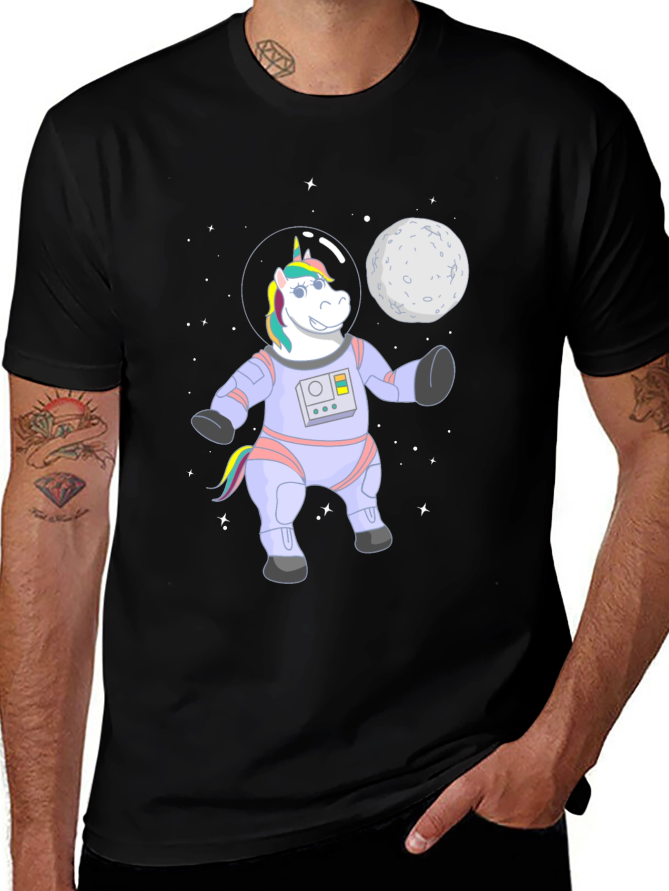 Unicorn Astronaut Graphic Tee