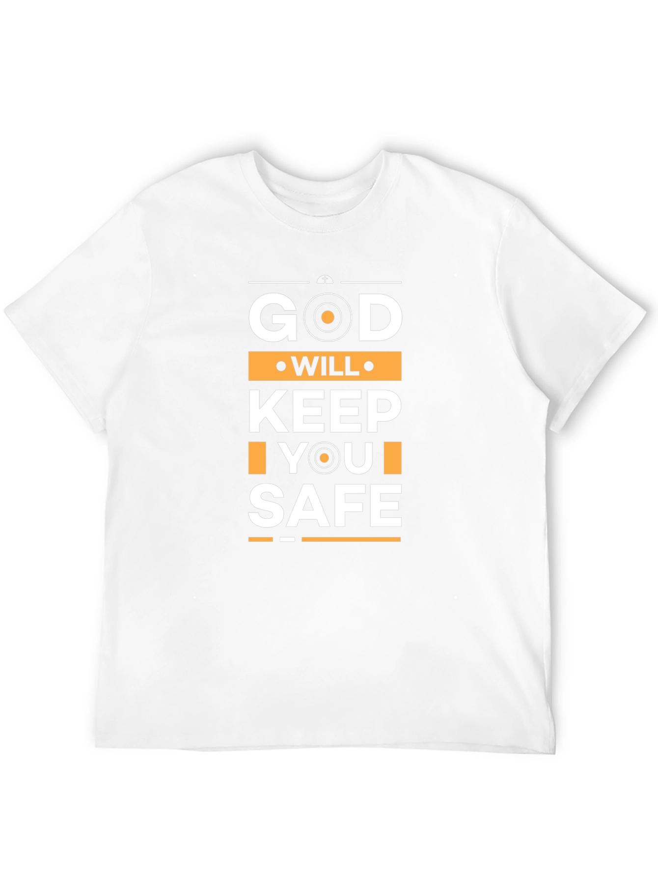 God Will Keep You Safe Black T-Shirt
