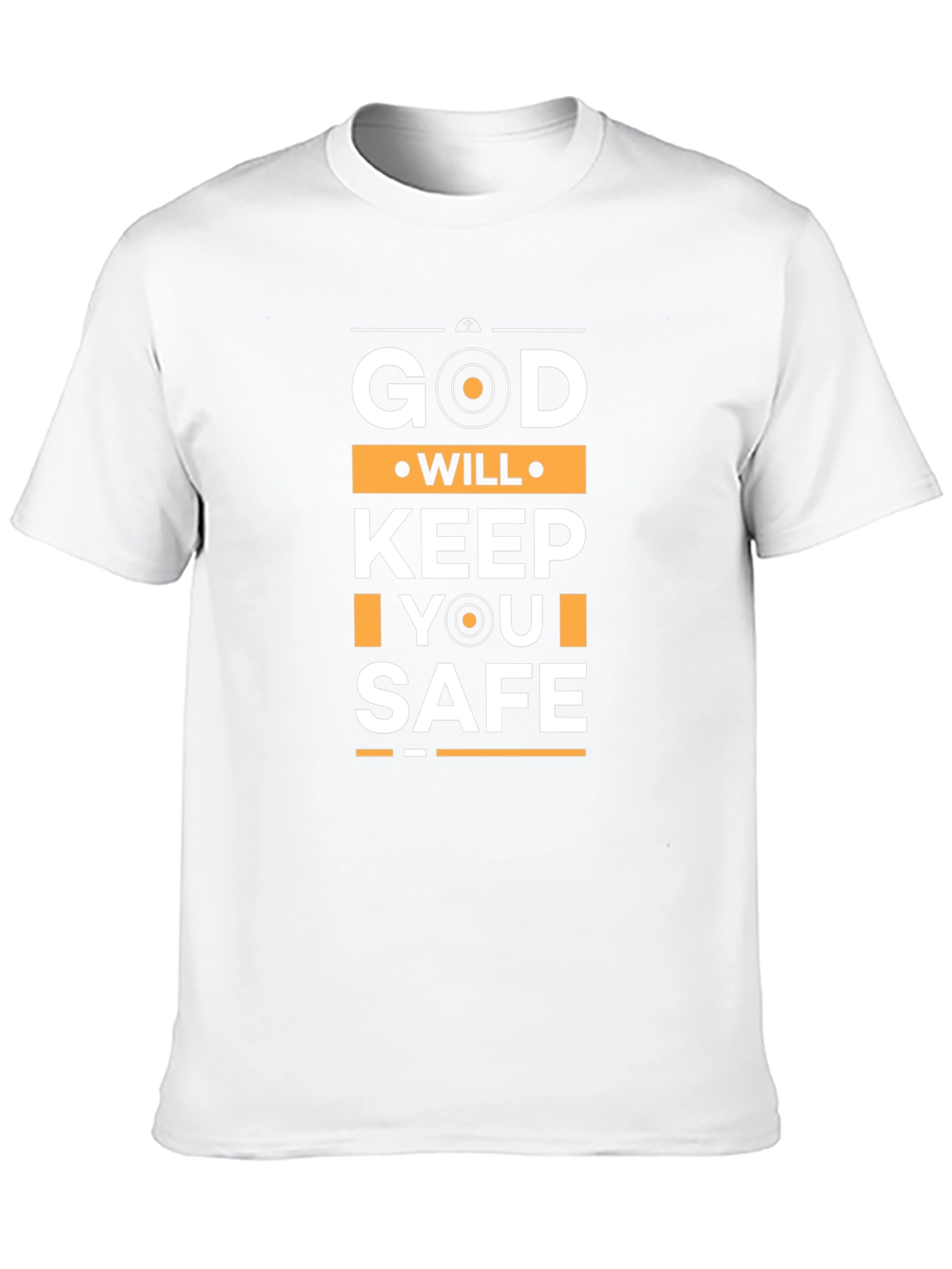 God Will Keep You Safe Black T-Shirt