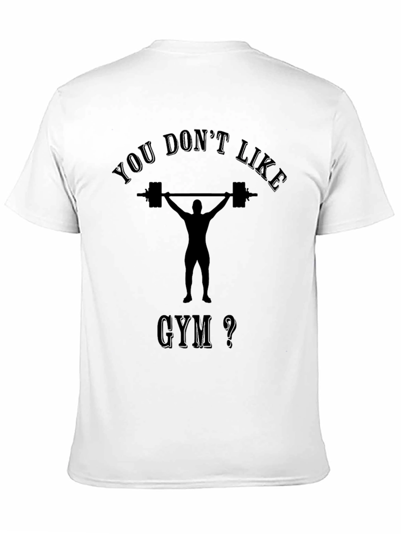 Gym Lover Black T-Shirt | Weightlifting Motivation