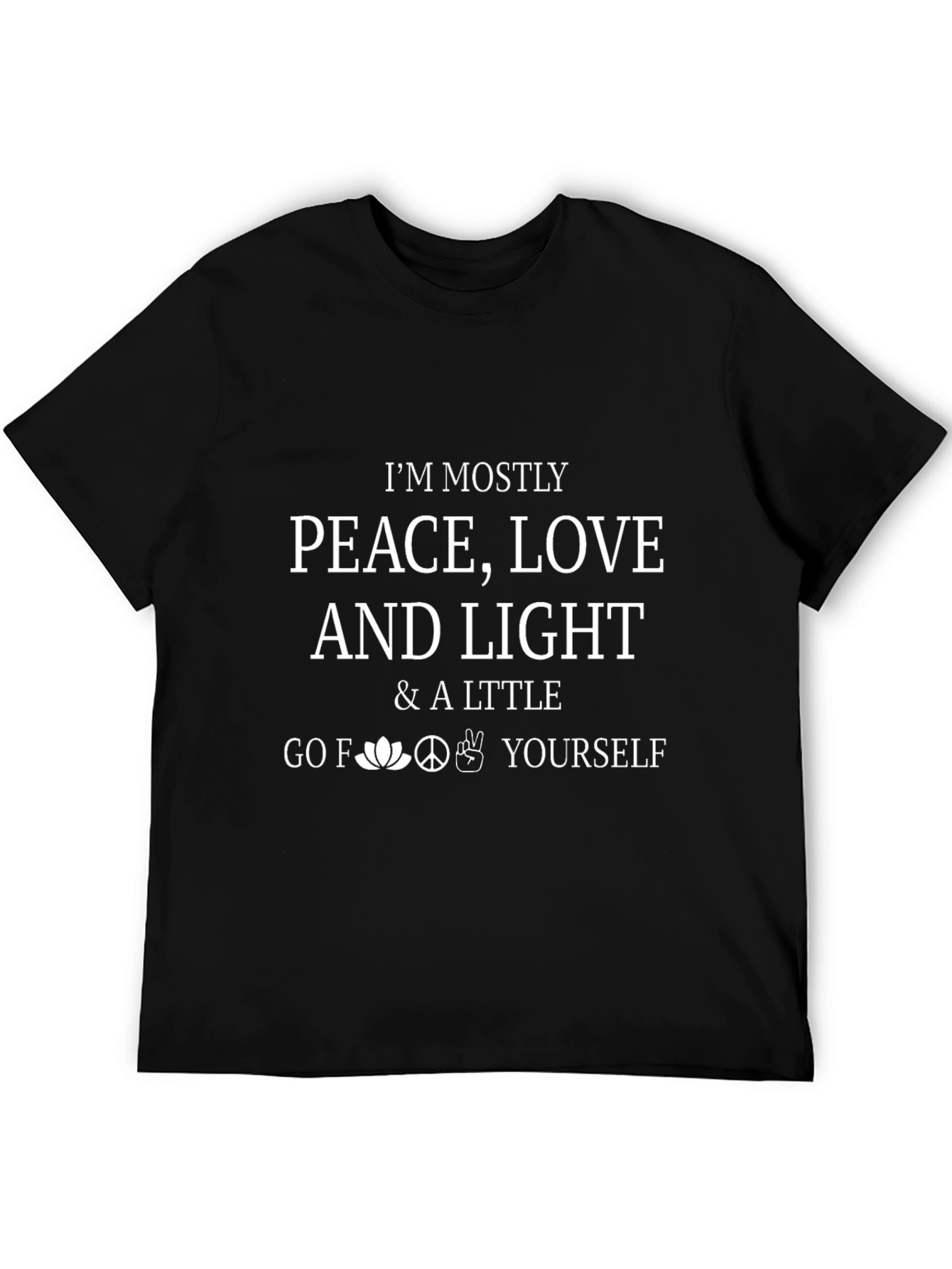 Peace Love & Light Graphic Tee - Relaxed Fit