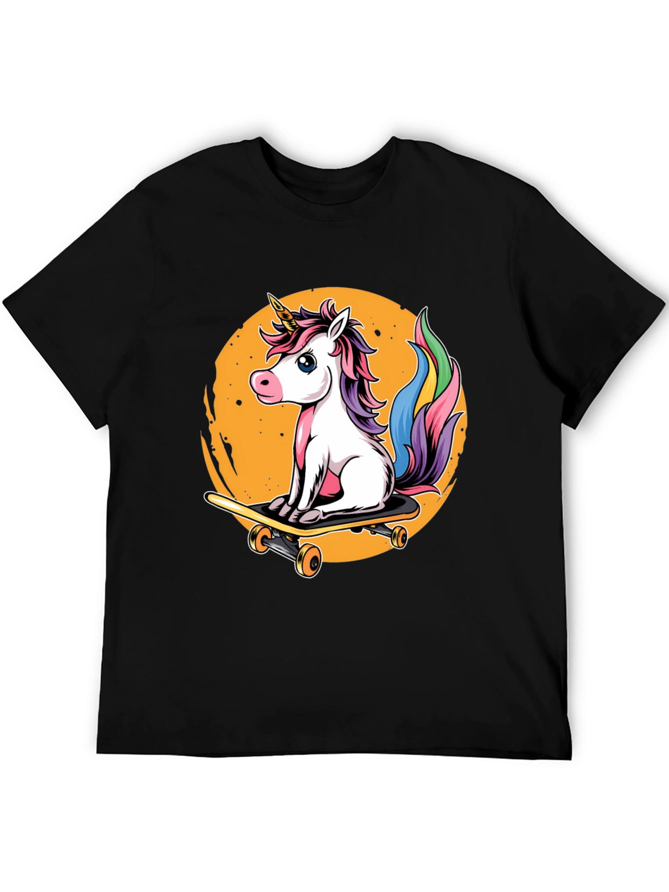 Unicorn Skateboard T-Shirt - Magical Ride