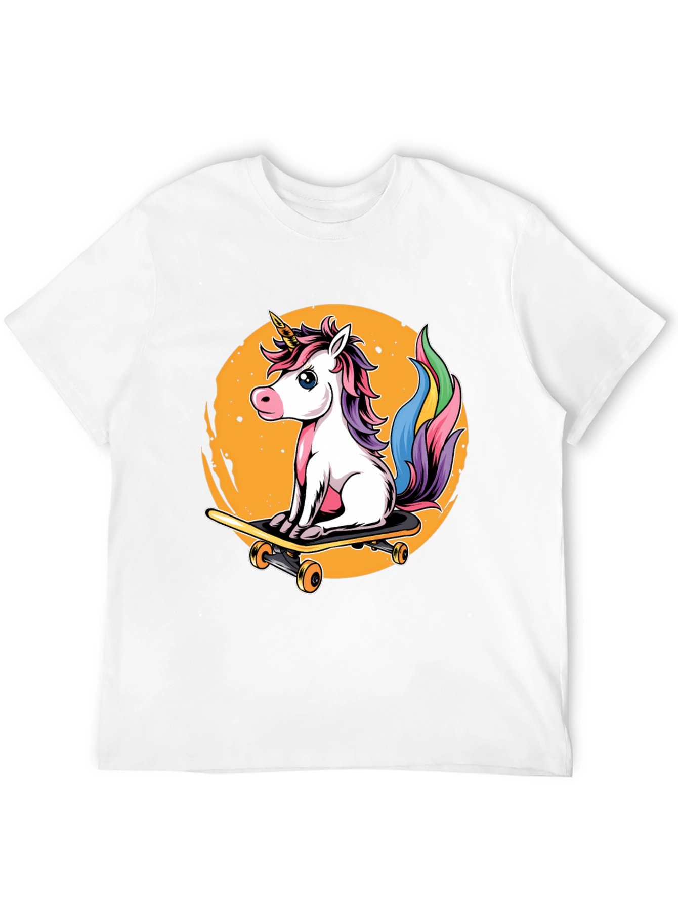 Unicorn Skateboard T-Shirt - Magical Ride