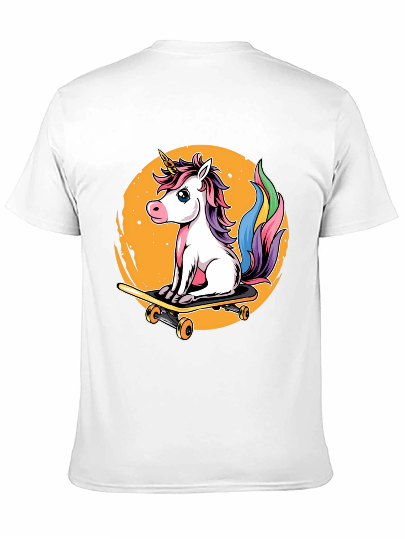 Unicorn Skateboard T-Shirt - Magical Ride