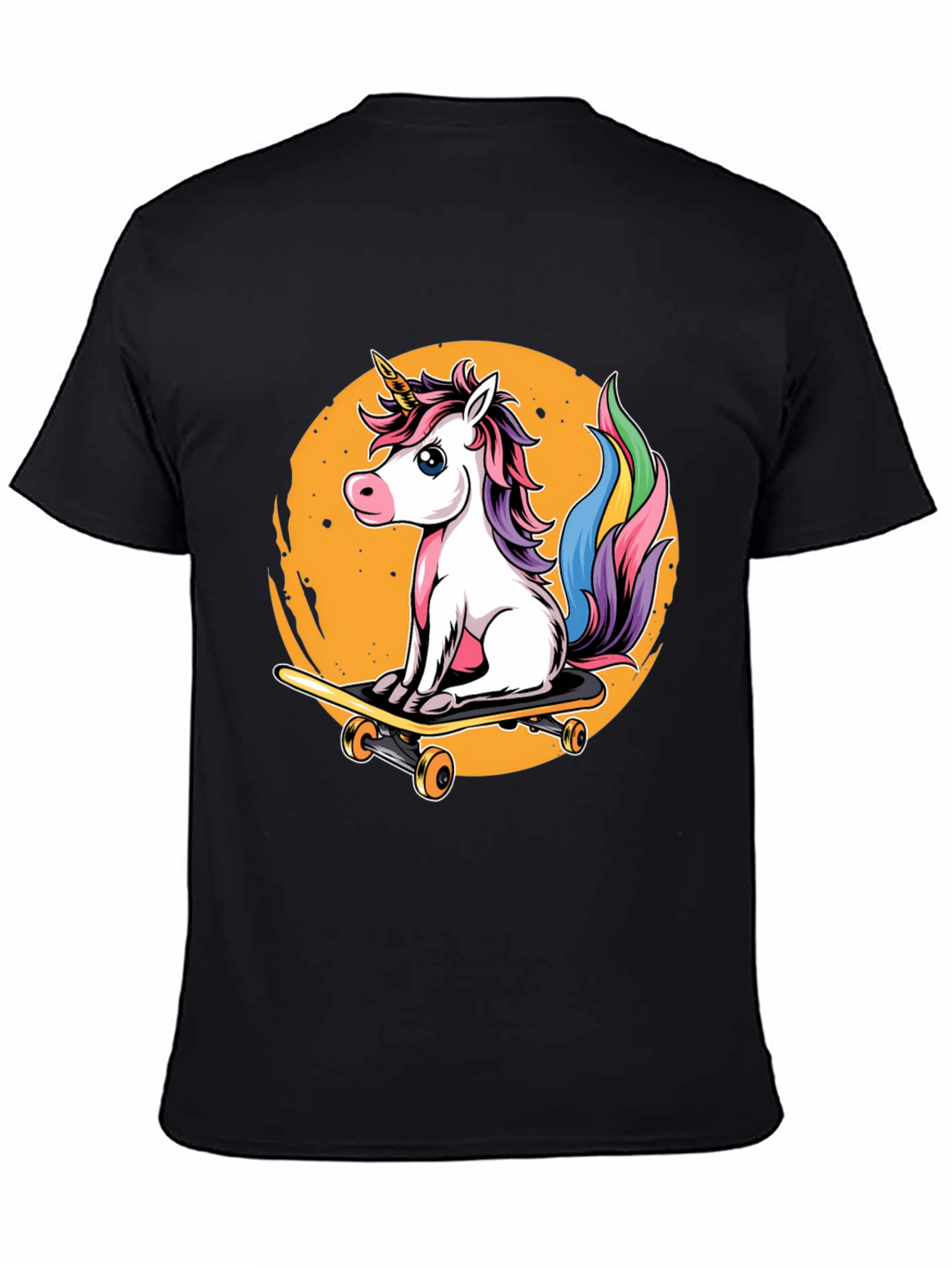 Unicorn Skateboard T-Shirt - Magical Ride