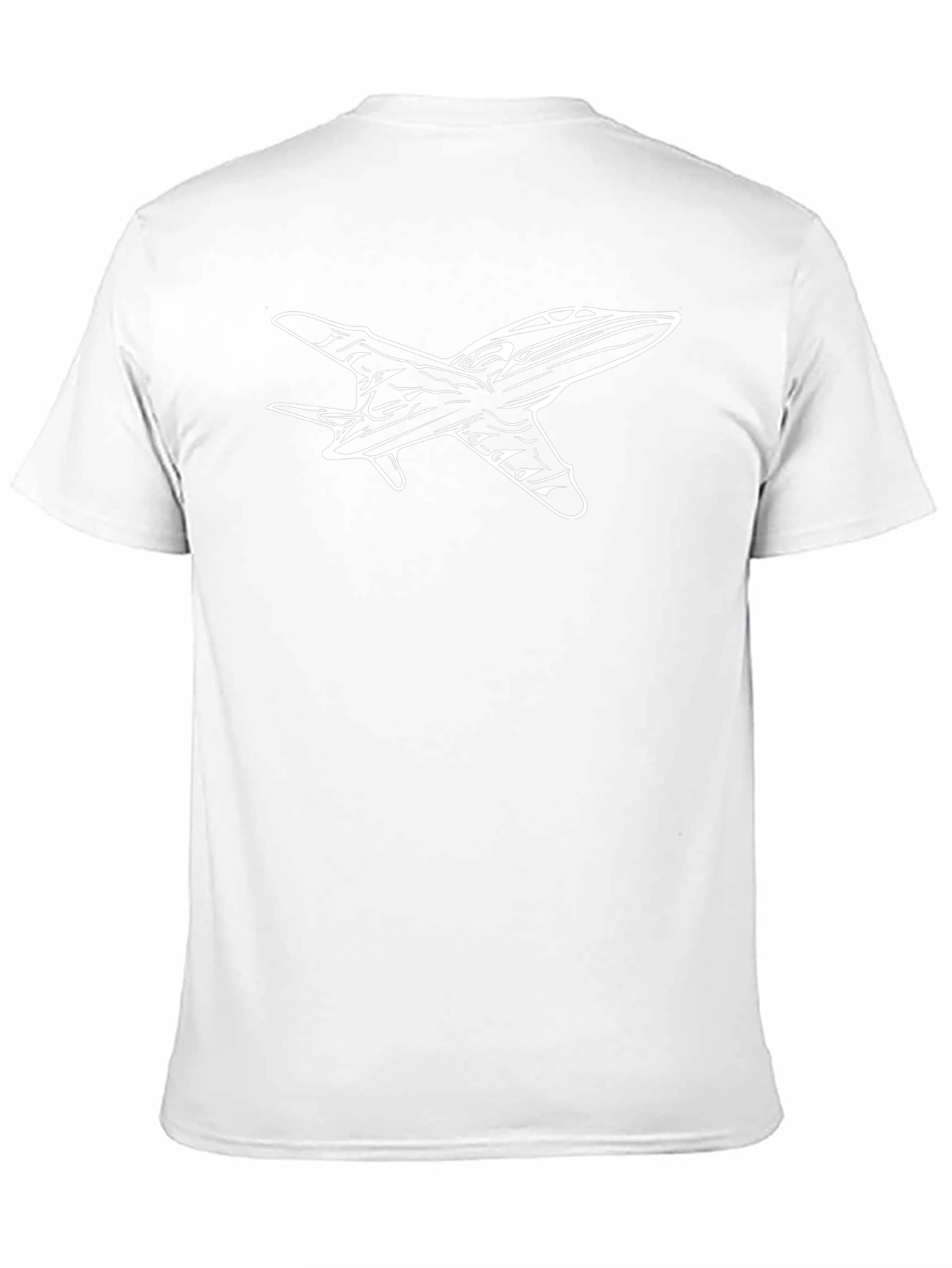 Jet Fighter Graphic Black Tee
