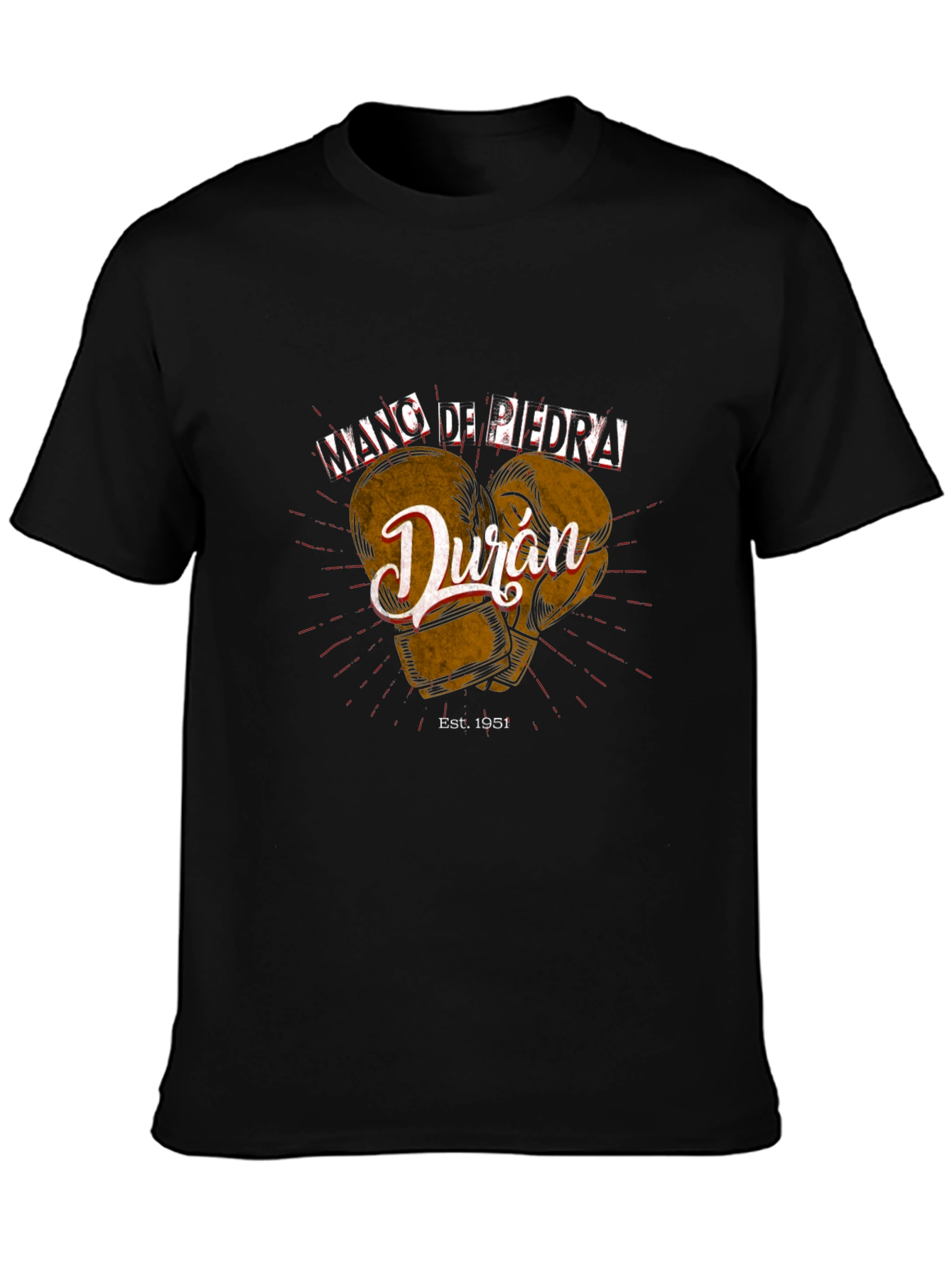 Duran Mano de Piedra Boxing T-Shirt