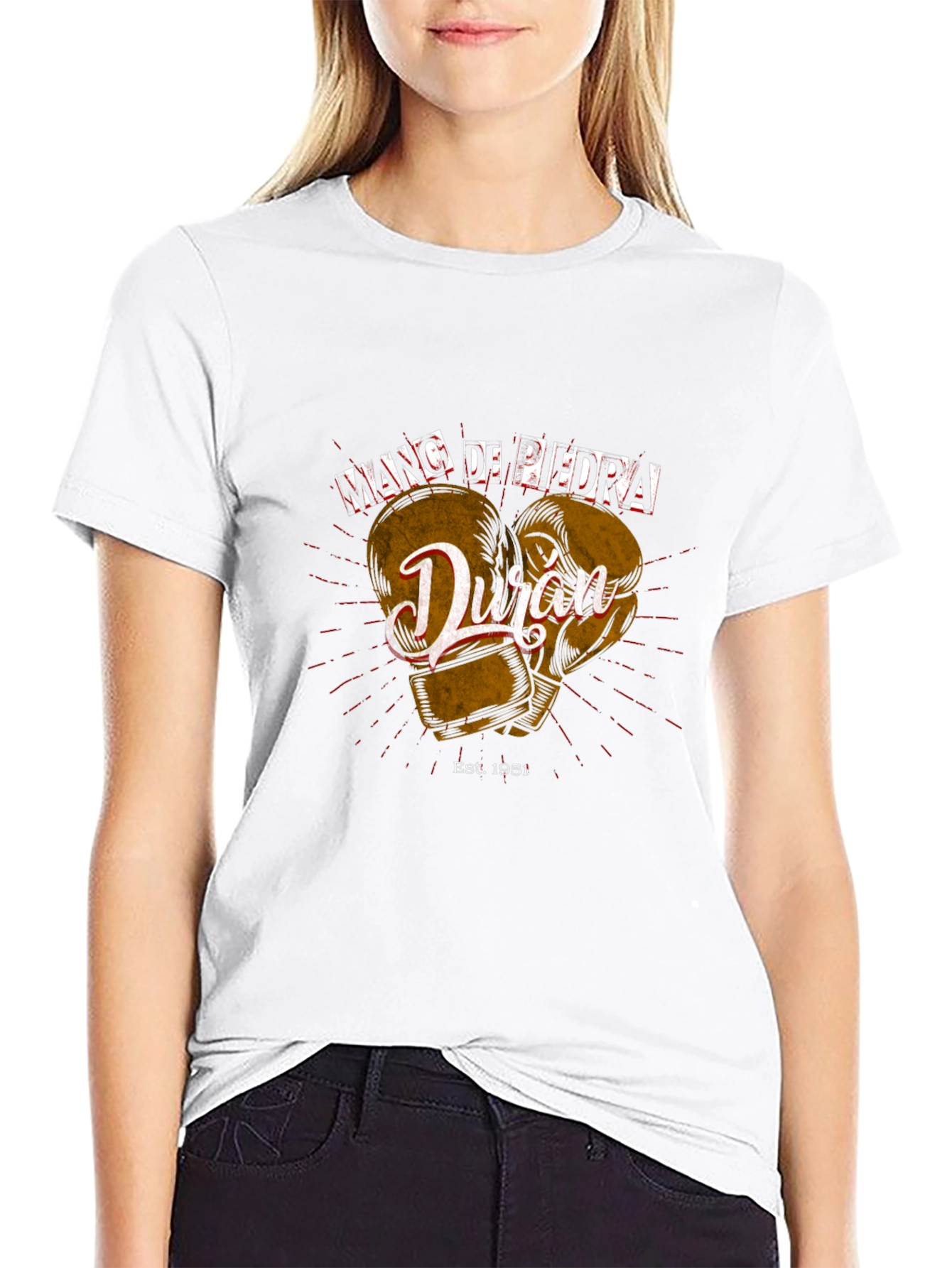 Duran Mano de Piedra Boxing T-Shirt
