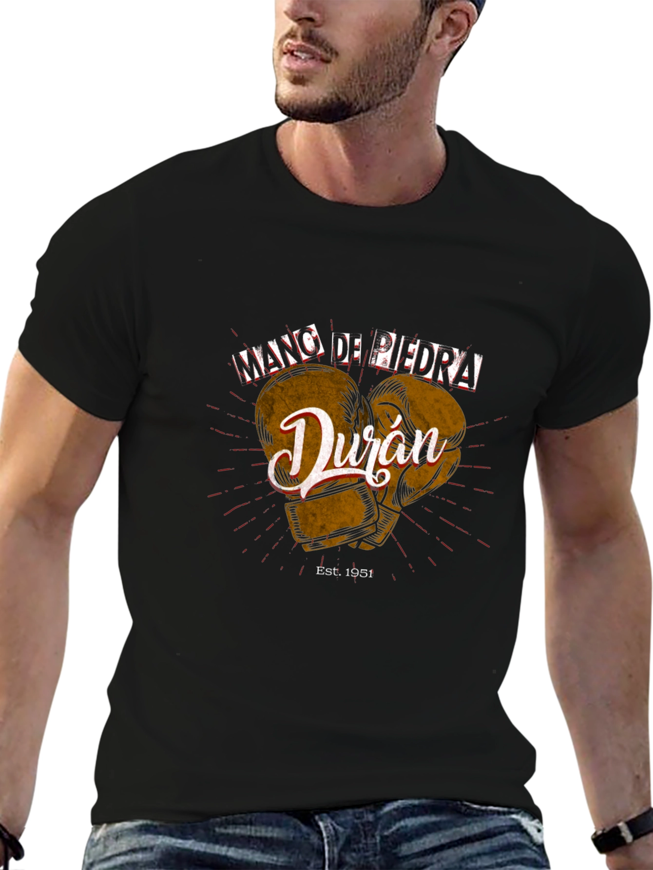 Duran Mano de Piedra Boxing T-Shirt