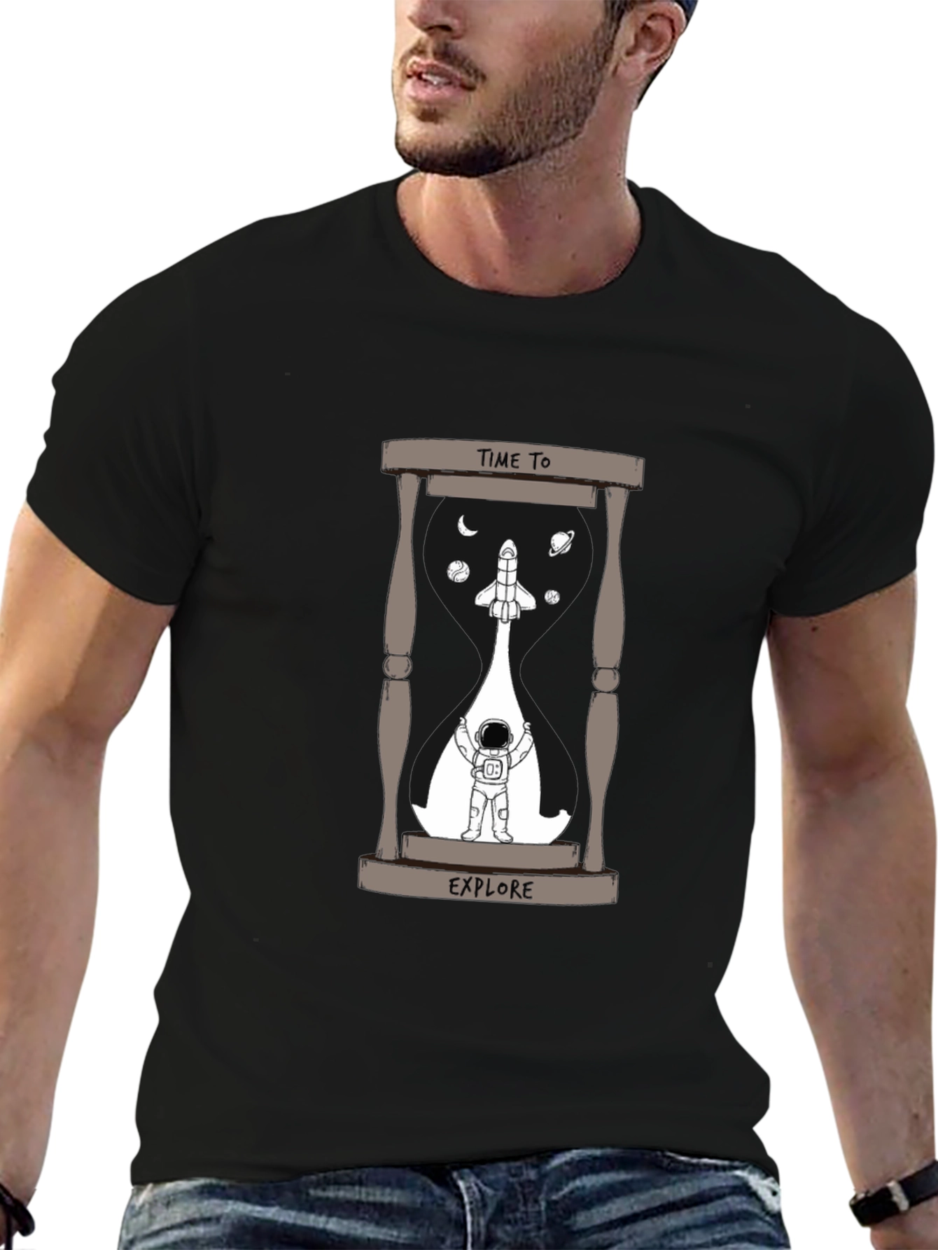 Time to Explore Graphic T-Shirt